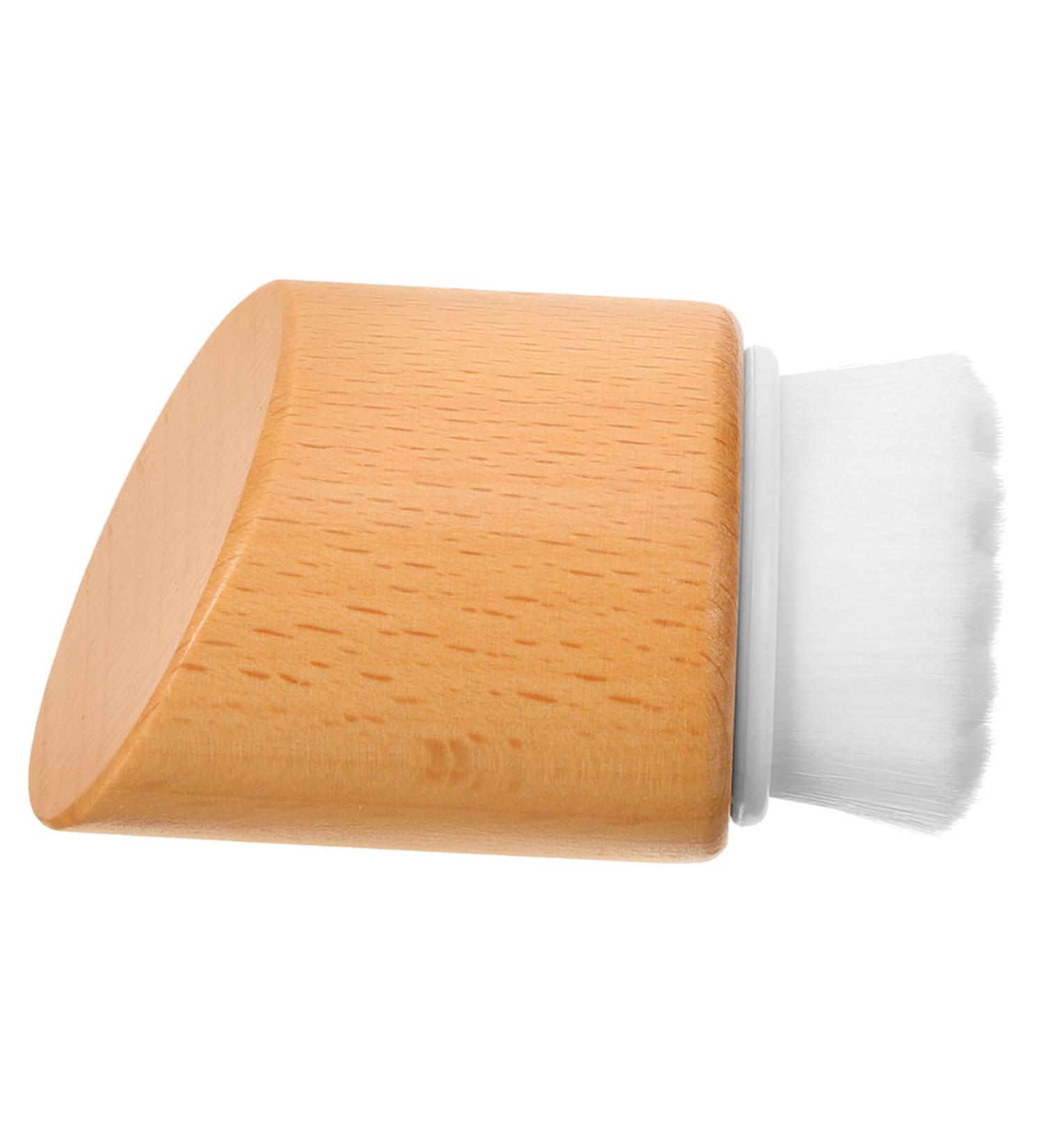 Mikinona Beech Wood Facial Cleansing Brush Skincare Brush Scrubber for Face Facial Scrubber Face Exfoliator Face Scrub Brush Face Scrubber for Women Fiber Face Brush Soft Fur - Buy Online on GoSupps.com