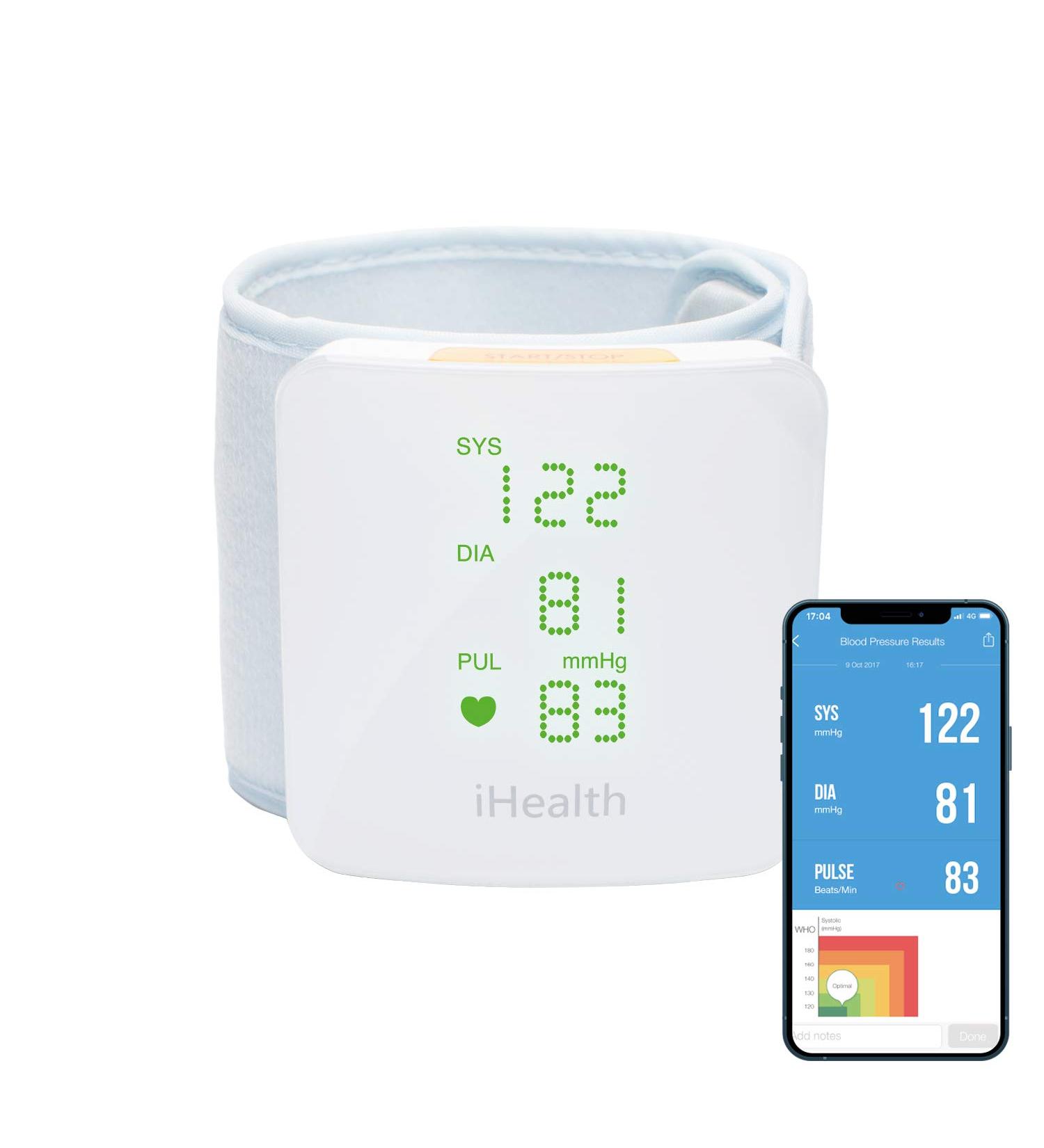 iHealth VIEW BP7S: Bluetooth Blood Pressure Monitor for Apple & Android - Buy Online on GoSupps.com