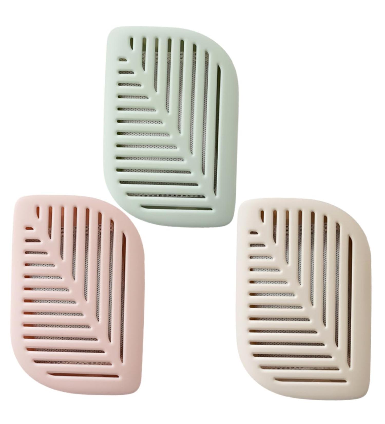 Veemoon 3pcs Leaf Refrigerator Deodorant - Activated Charcoal Air Purifying Case for Freshness - Buy Online on GoSupps.com
