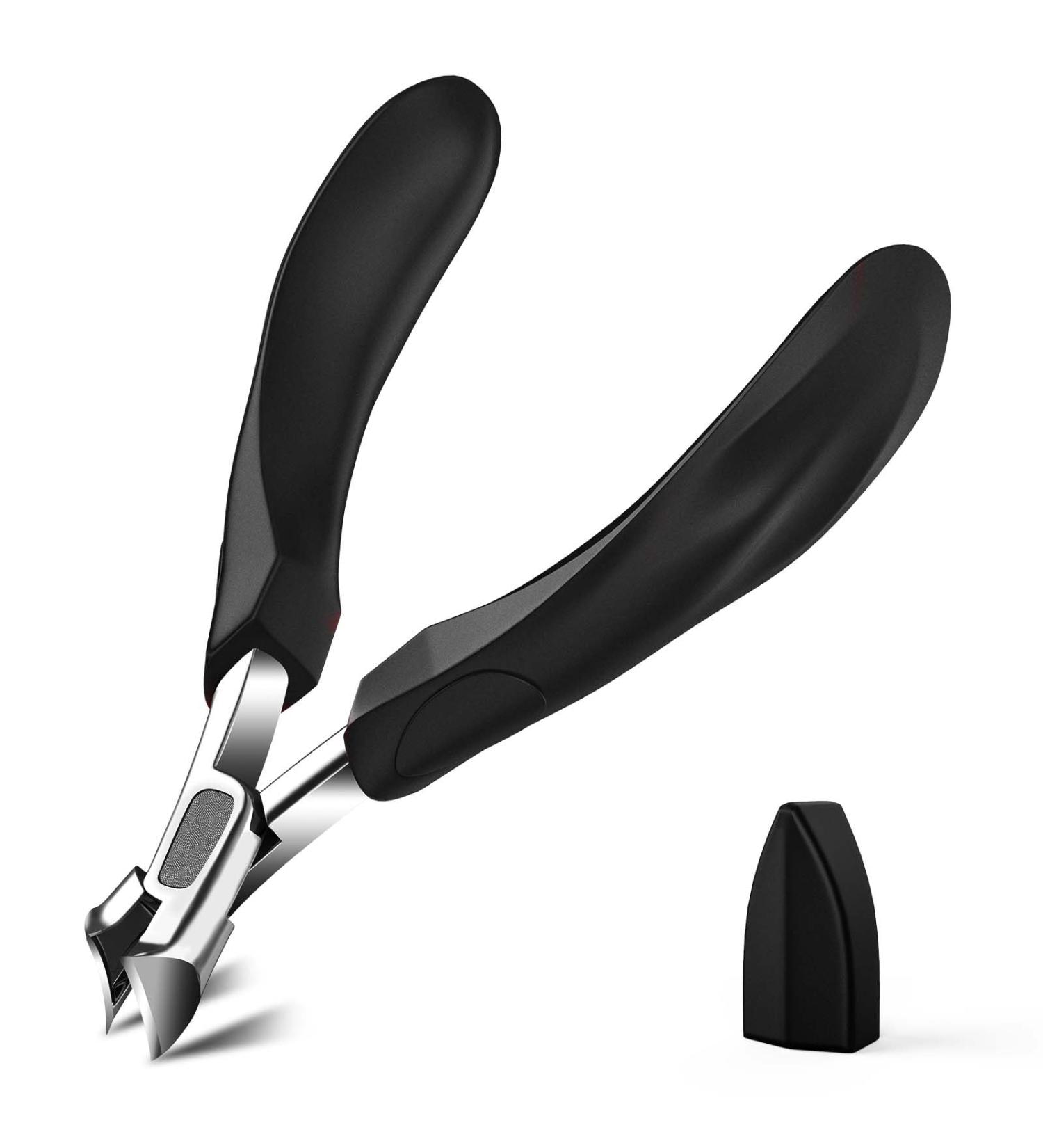 VANWIN Toenail Clippers for Ingrown Toenail Prevention Slant Curved Blade Podiatrist Nail Clippers for Thick Nails Ergonomic Fingernail Clipper Ingrown Toenail Treatment for Seniors - Buy Online on GoSupps.com