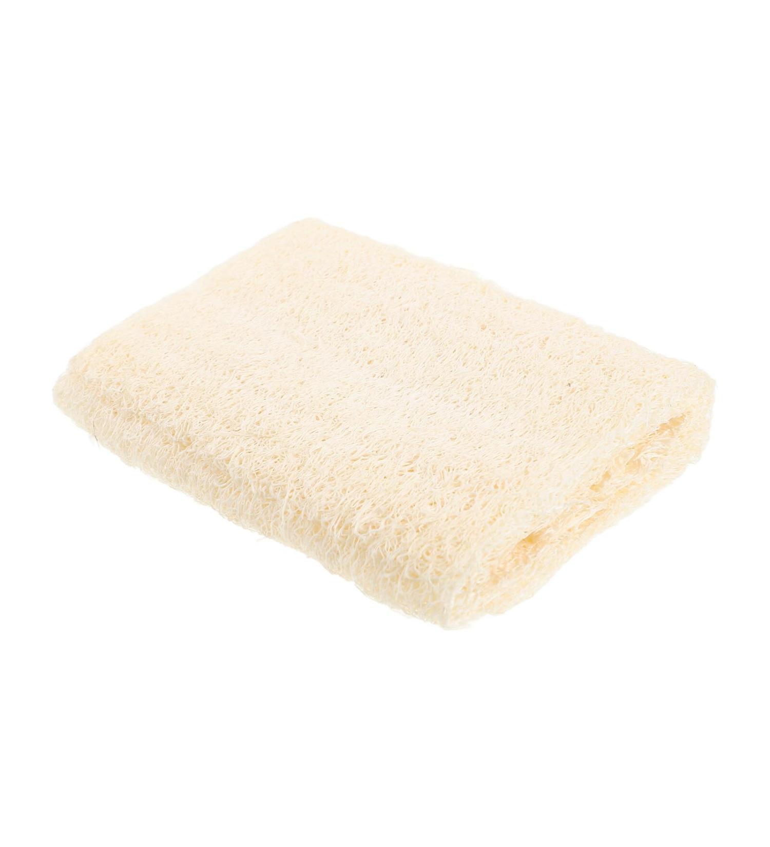 Natural Loofah Sponge - Exfoliating Body Scrubber for Spa & Shower | Eco-Friendly Luffa Bath Scrubbers for Glowing Skin - Buy Online on GoSupps.com
