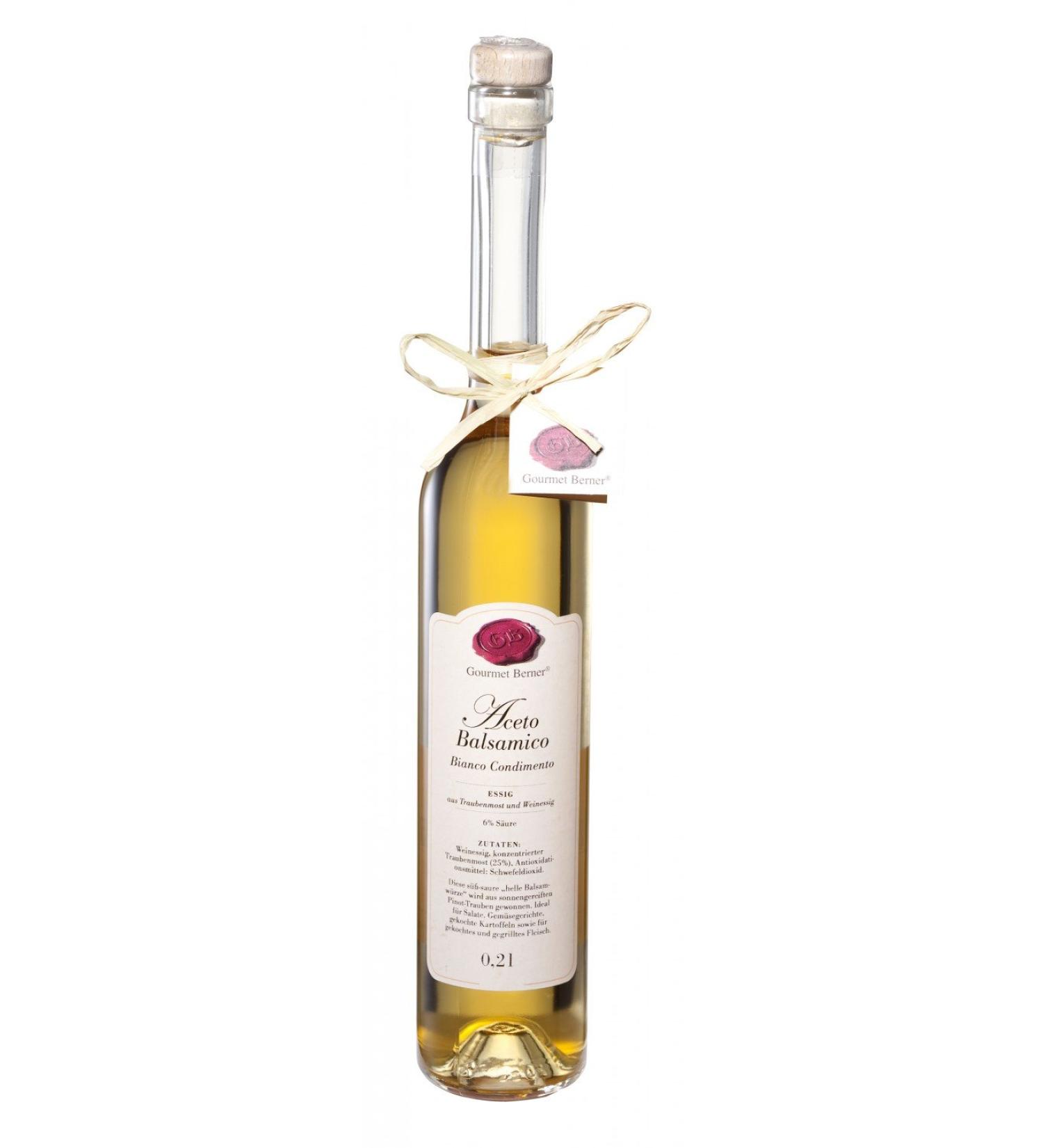 Berners Feinkost Delikatessen Aceto Balsomico Blanc 0.2 l