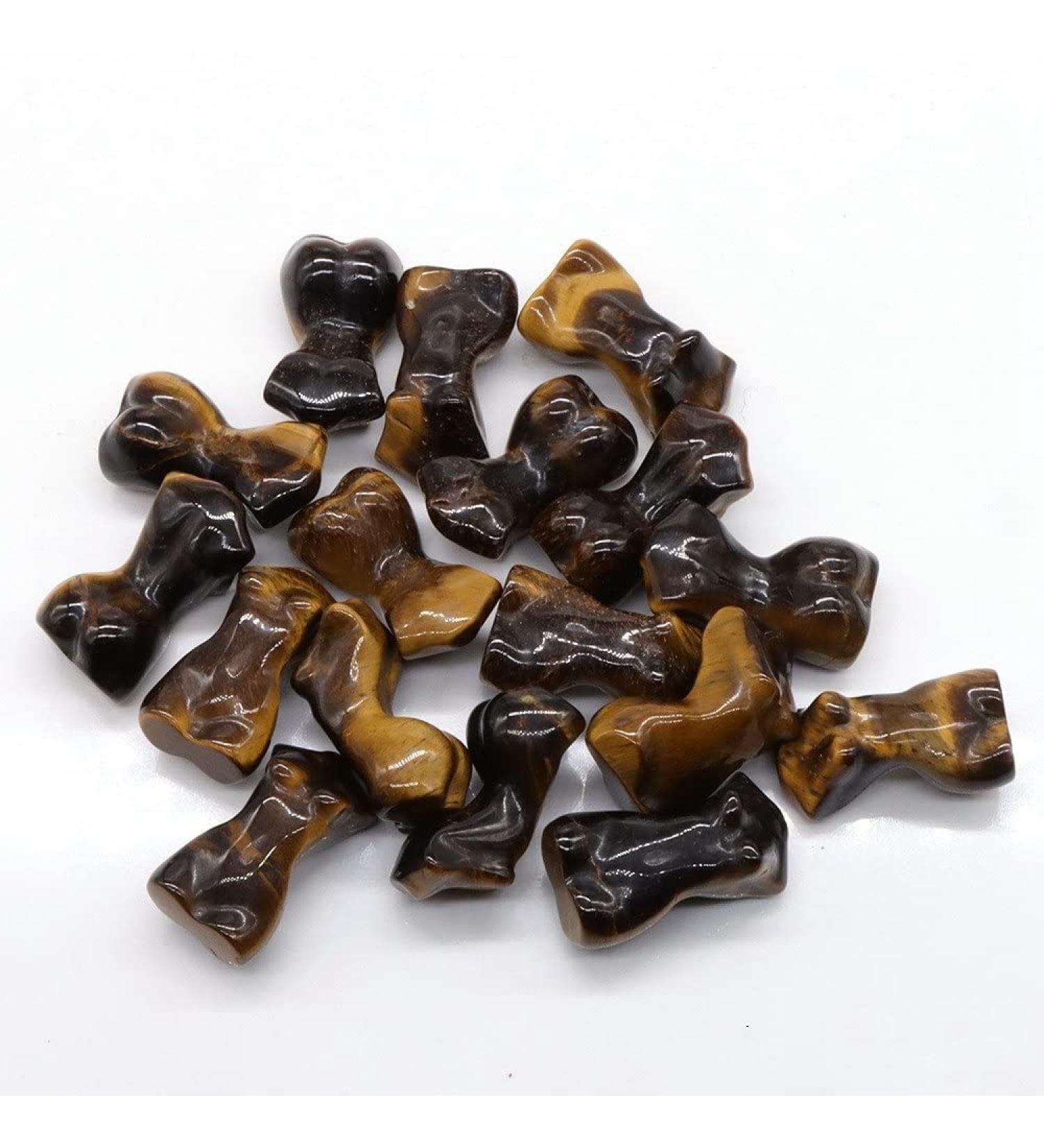 1.2" Natural Crystals Women Modern Statue Naked Art Sex Lady Body Stone Carved Gemstone Collectible Home Decoration Crystal - Buy Online on GoSupps.com