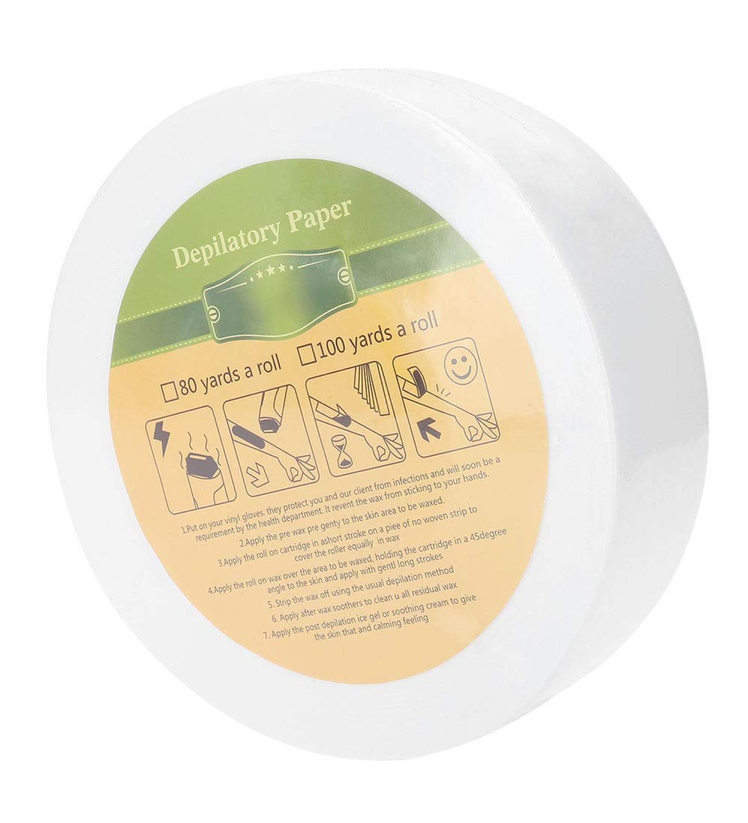 100 Yd Fleece Hair Removal Paper for Body Face Legs & Bikini - Effective Distance Paper for Smooth Skin - Buy Online on GoSupps.com