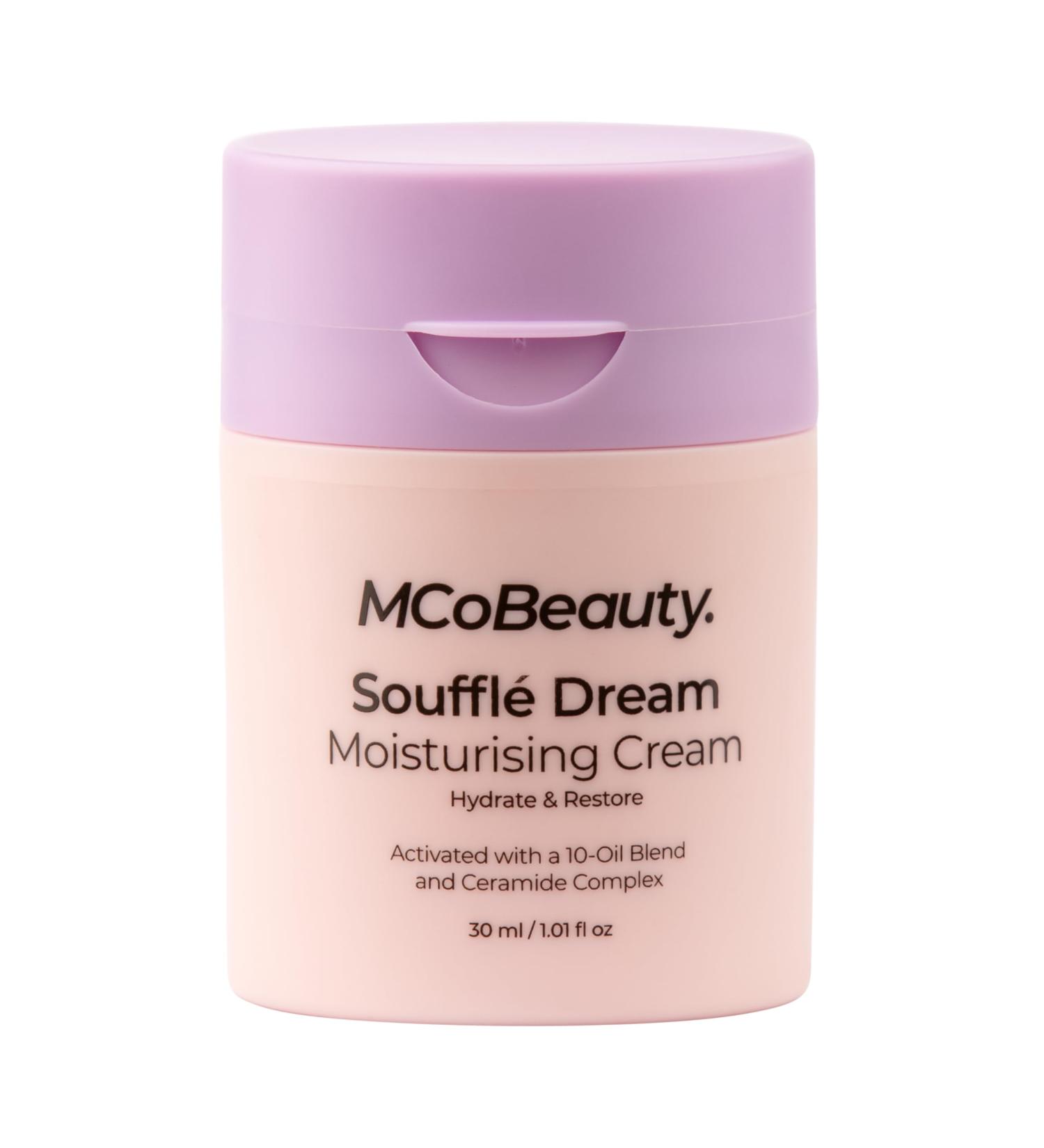 MCoBeauty Souffle Dream Moisturizing Cream - Vegan Cruelty-Free Hydration for Supple Skin | International Shipping Available - Buy Online on GoSupps.com