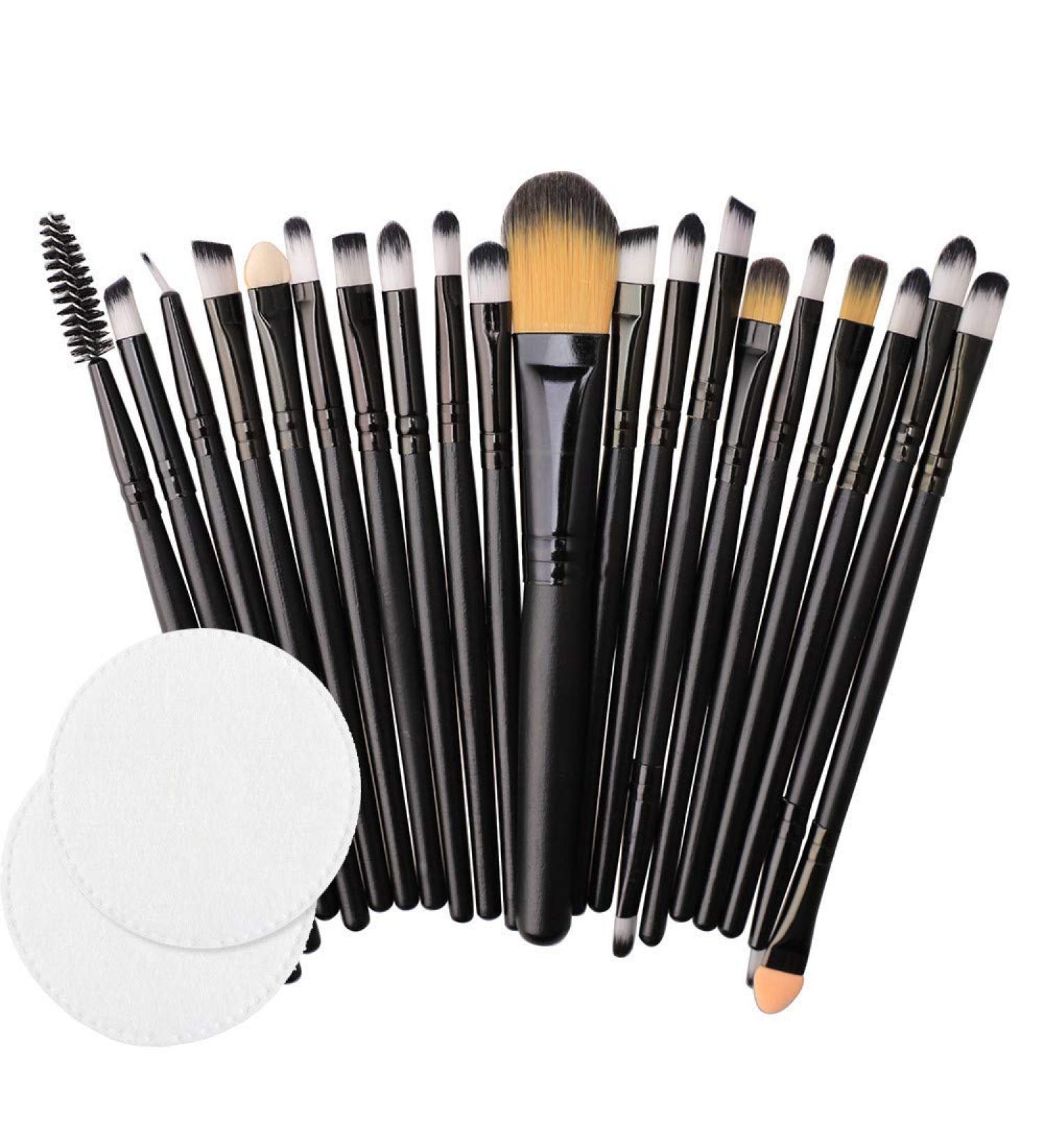 20 pieces make -up brush set make -up brushed shadow brush.