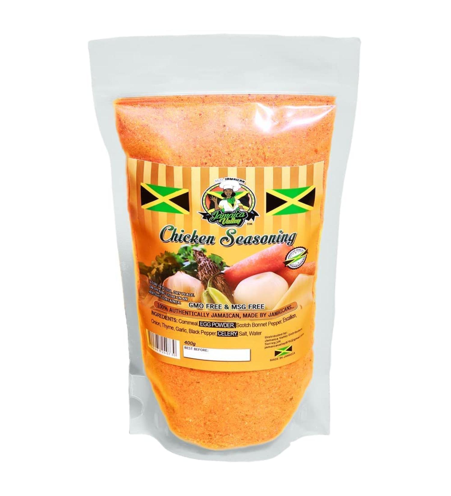 Jamaica Valley Chicken Seasoning 400g - Buy Online on GoSupps.com