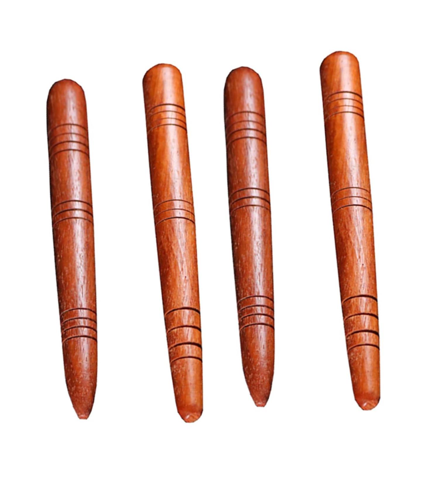 Healeeved Acupuncture Sticks - 4-Piece Acupressure Massage Set | Thai Massage Devices for Full Body & Foot Reflexology - Buy Online on GoSupps.com