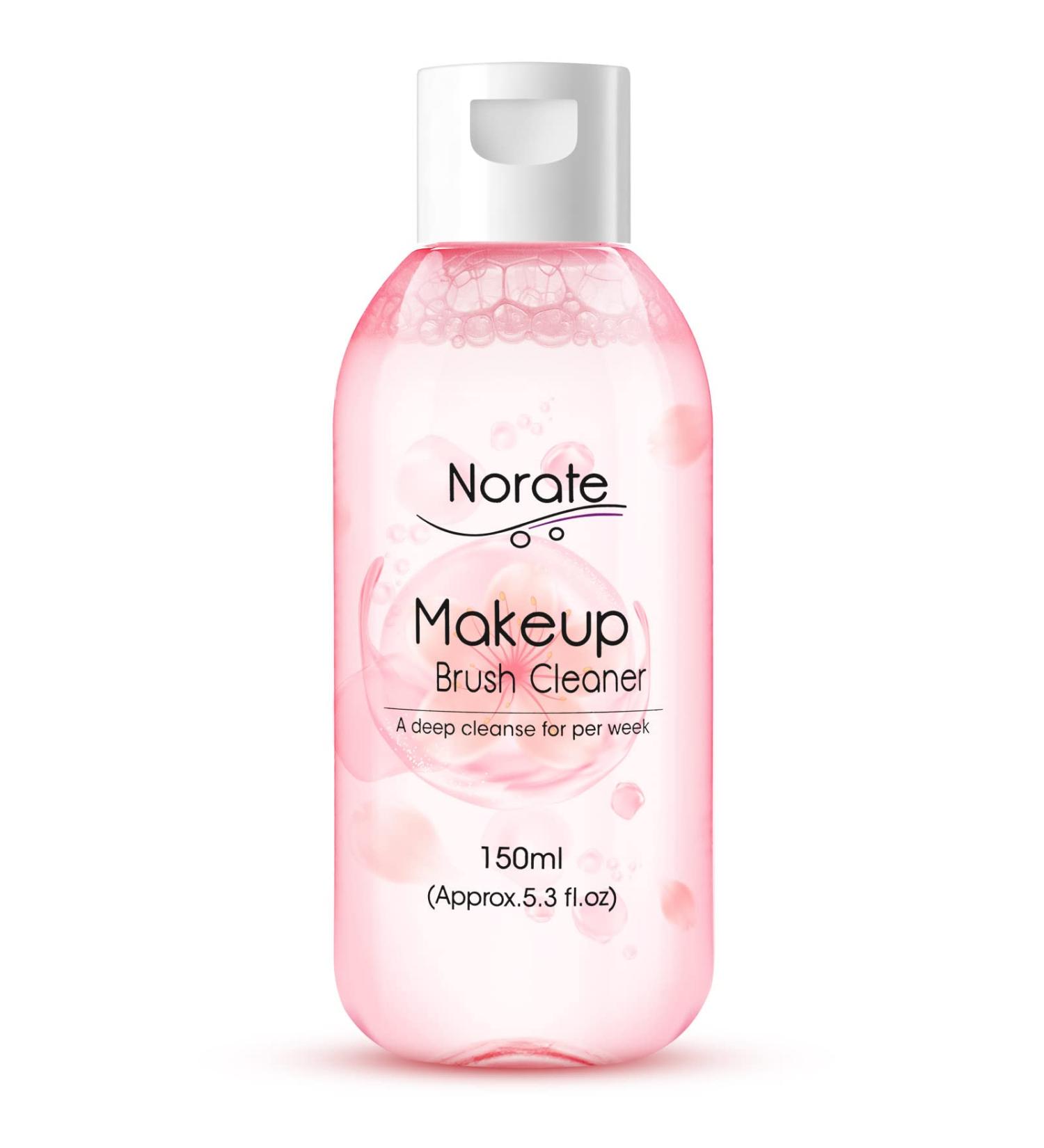 Norate Makeup Brush Cleaner - Deep Clean Solution for Brushes Sponges & Puffs | Cruelty-Free & Gentle Formula - 5.3 FL.OZ - Buy Online on GoSupps.com