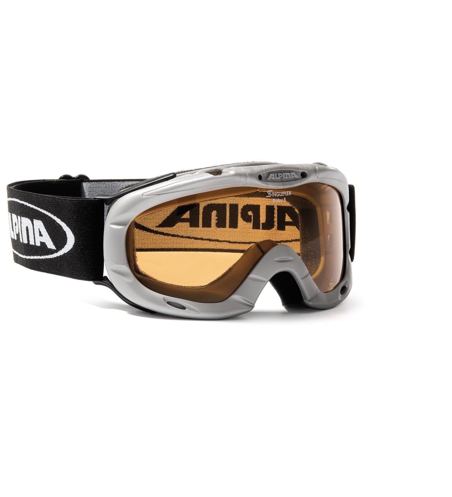 ALPINA children's ski goggles Ruby S ski goggles one size silver slh (silver slh)