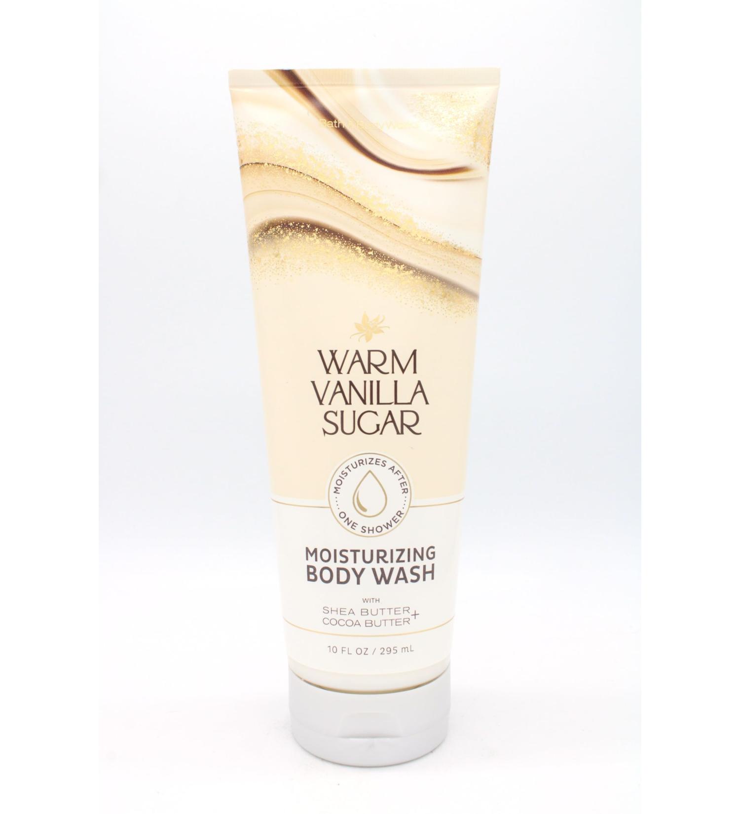 Warm Vanilla Sugar Bath and Body Moisturizing Body Wash 10 fl oz