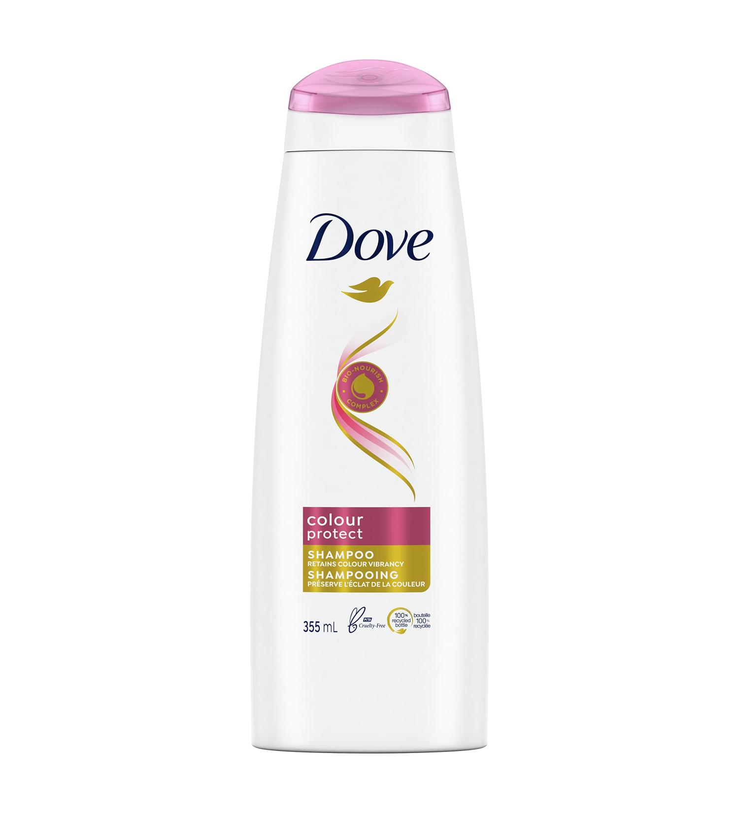 Dove Shampoo for colour treated hair Colour Care vibrant up to 8 weeks 355 ML Colour Care Shampoo 1 count (Pack of 1) - Buy Online on GoSupps.com