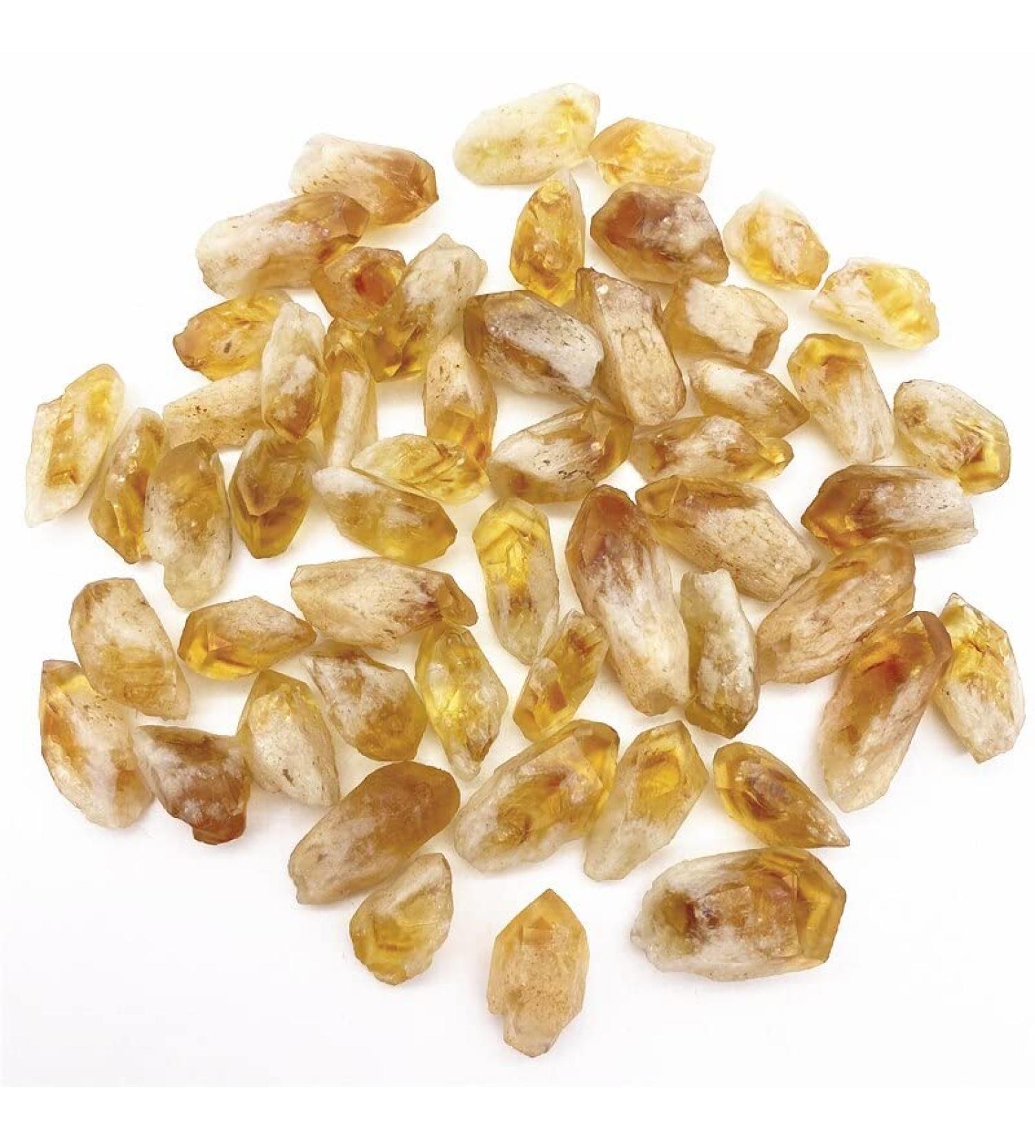 Natural Crystal Rough 50g Natural Citrine Crystal Point Raw Crystals Rock Natural Stones and Crystals - Buy Online on GoSupps.com