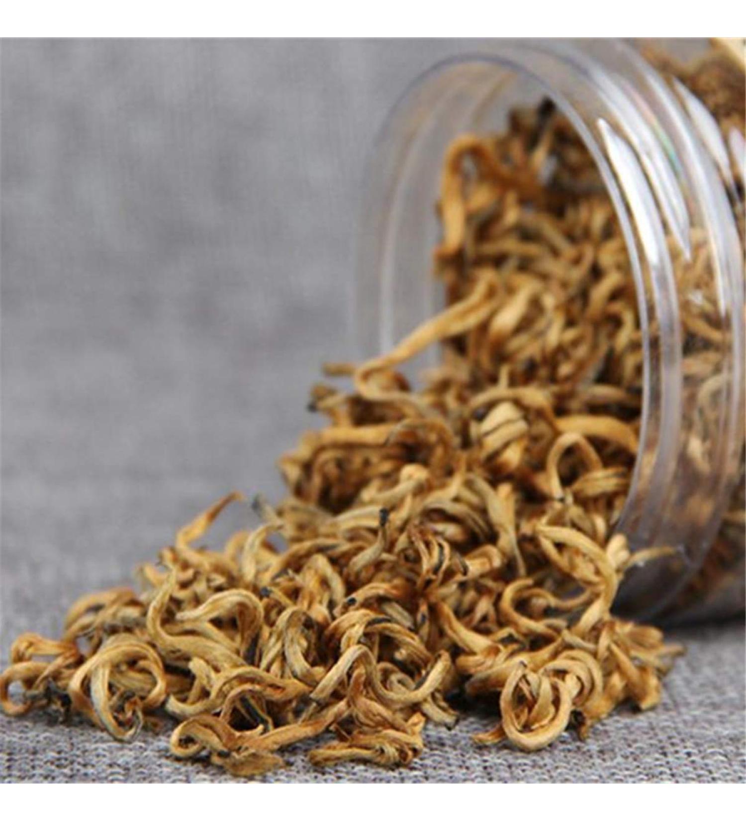 Yunnan Dianhong Th Noir Kung Fu Bio 40g Th Rouge Miel Th aux Feuilles de Bourgeons d'Or - Buy Online on GoSupps.com