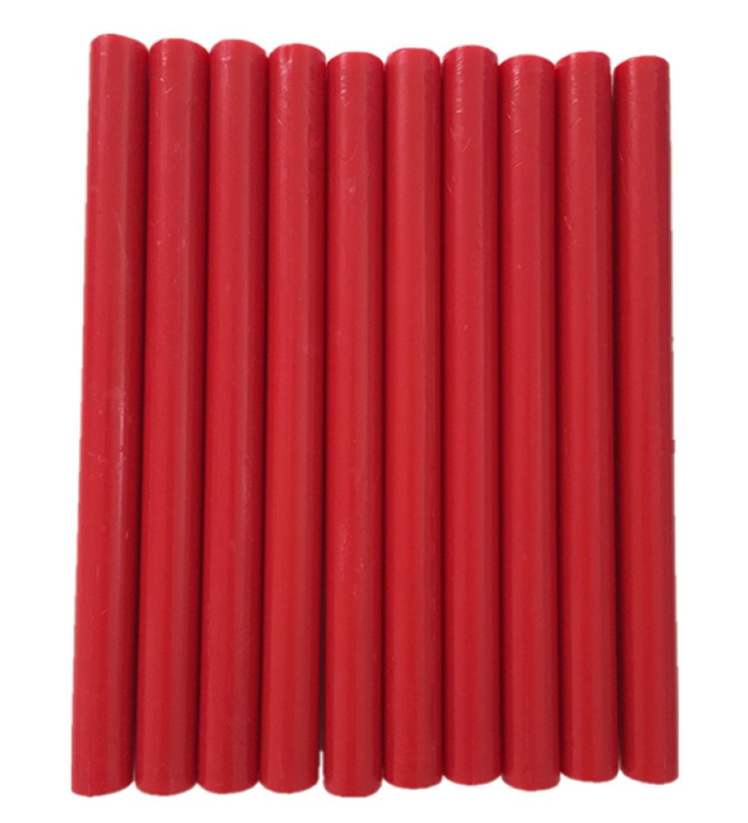 XICHEN10PCS Vintage Sealing Glue Gun Sealing Wax Wax Sticks Wax Seal Supplies a Variety of Colors (Red) - Buy Online on GoSupps.com