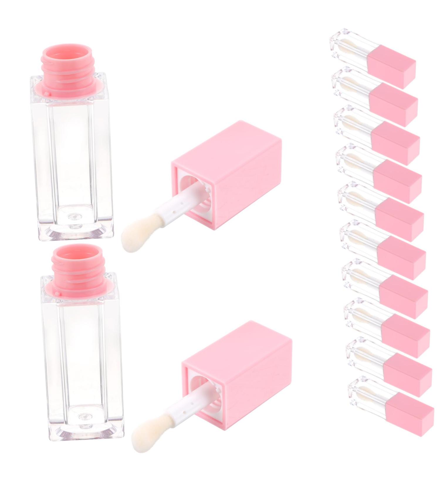 12pi ces Lot De Tubes De Gloss Vides Plastique Pour Conteneurs Rechargeables Filles - Buy Online on GoSupps.com