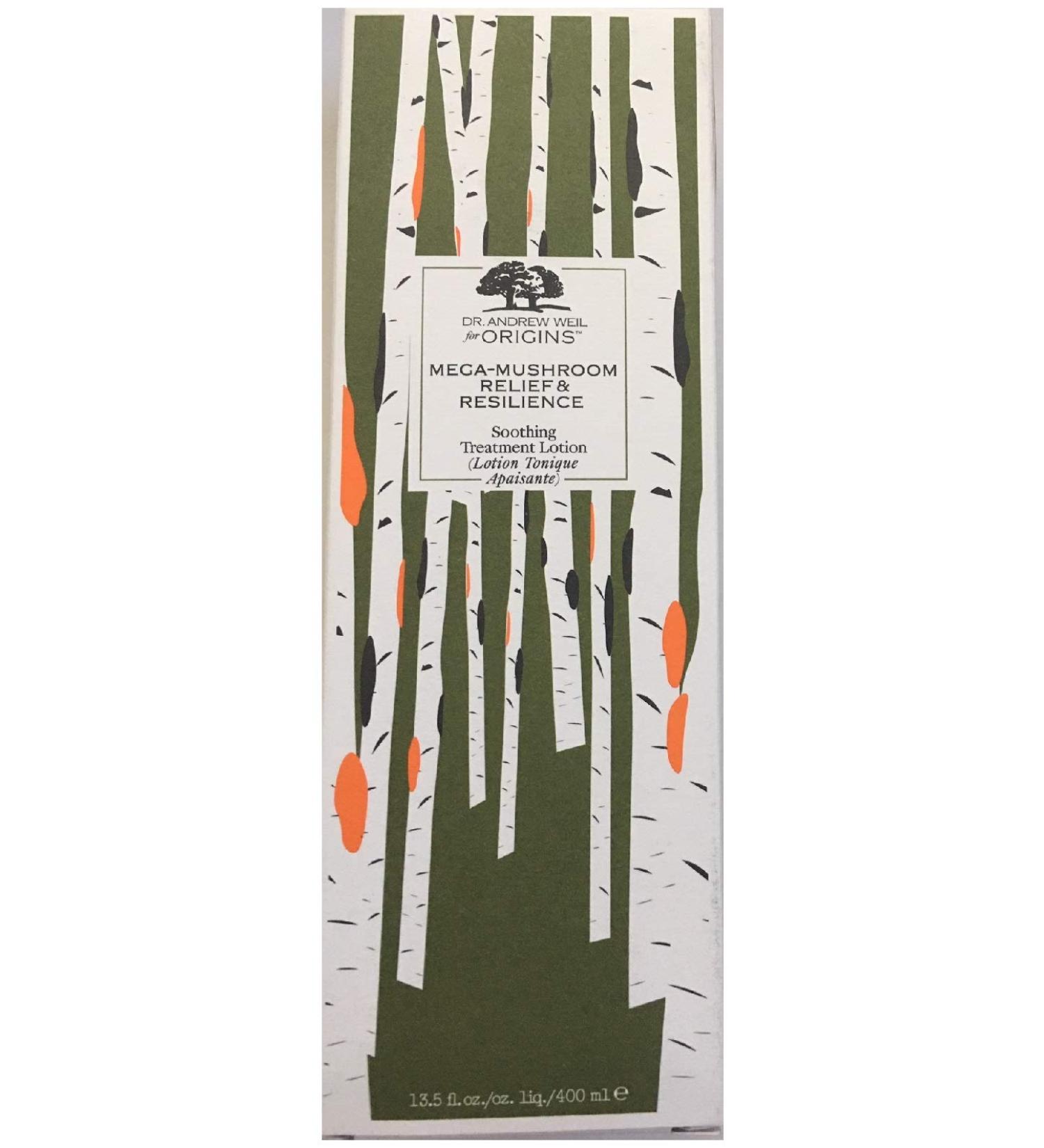 Dr. Andrew Weil for Origins Mega-Mushroom Relief & Resilience Soothing Treatment Lotion 13.5 FL. OZ.