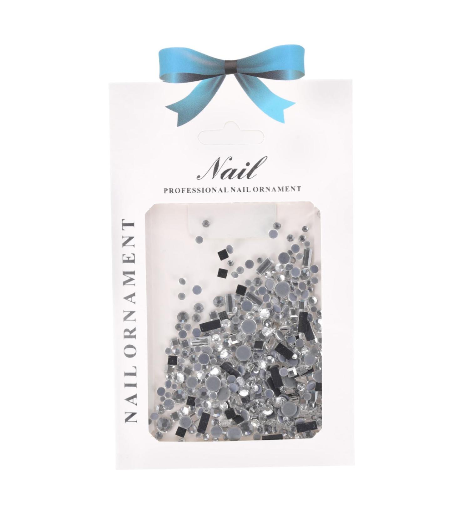 Housoutil 1 Nail Drill Nail Charm Fashion Nail Stones Nail Decorations for Nail Art Nail Gems and Rhinestone Nail Studs Rhinestone Charm Rhinestones Accessories Assorted - Buy Online on GoSupps.com