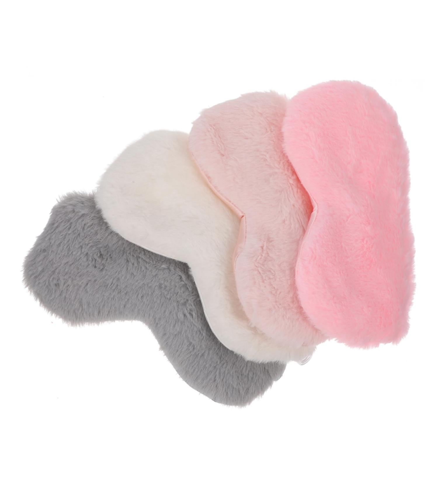 Buy 4pcs Plush Silk Eye Masks - Adjustable Blackout Sleeping Masks for Ultimate Comfort | International Shipping Available - Buy Online on GoSupps.com