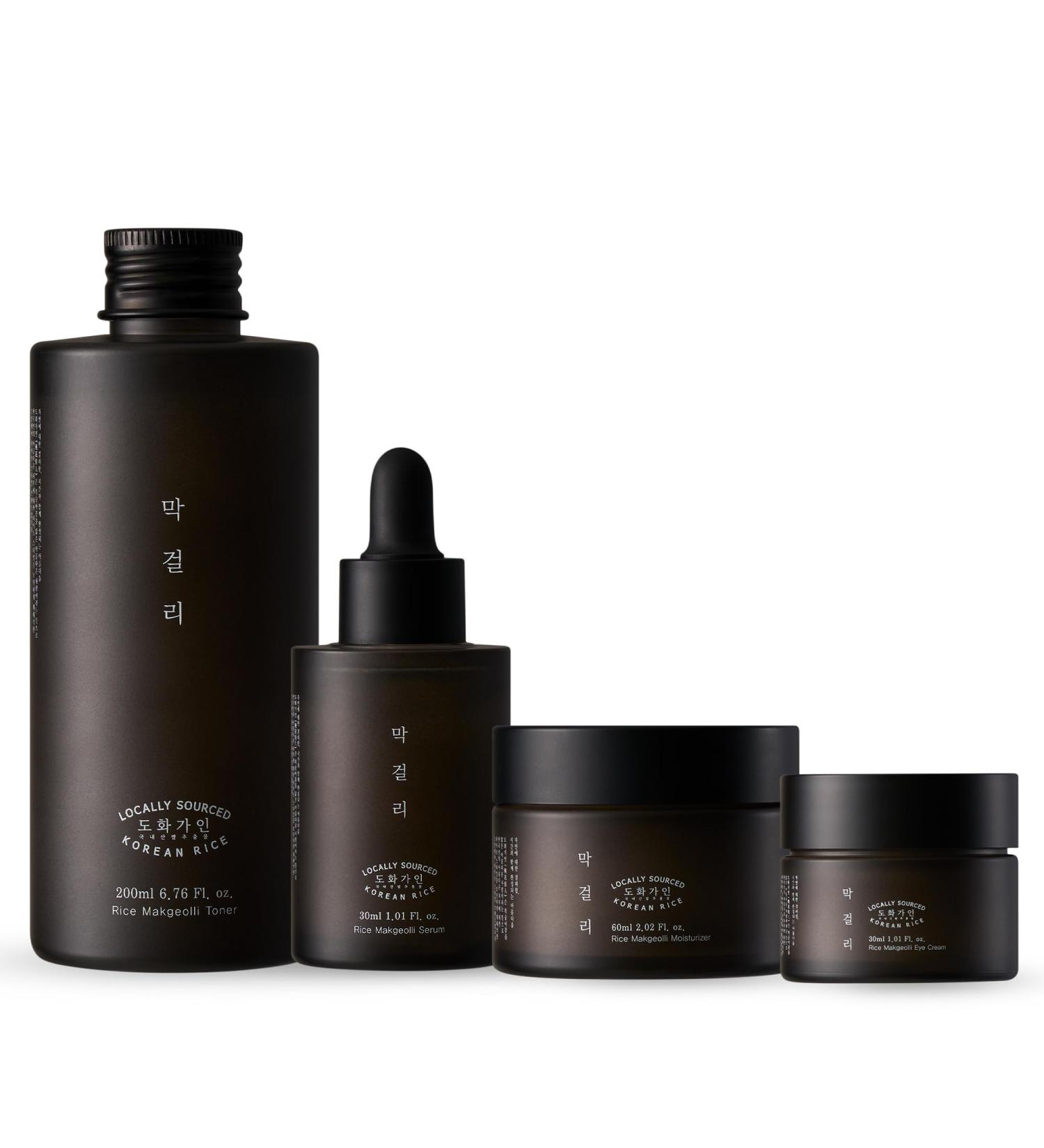 House of Dohwa Makgeolli Ritual Set : A Gift of Luxury | Toner Serum Moisturizer Eye Cream | Deep Hydration & Radiance | Korean Skin Care - Buy Online on GoSupps.com