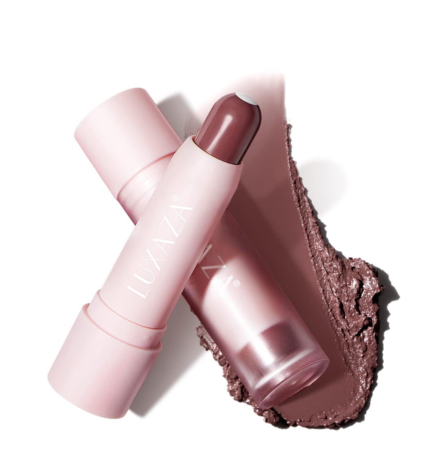 Tinted Lip Balm Chapstick #03 Nude-Mauve | Natural Semi-Gloss Hydrating Moisturizer for Girls & Women - 2 in 1 Color & Care - Buy Online on GoSupps.com