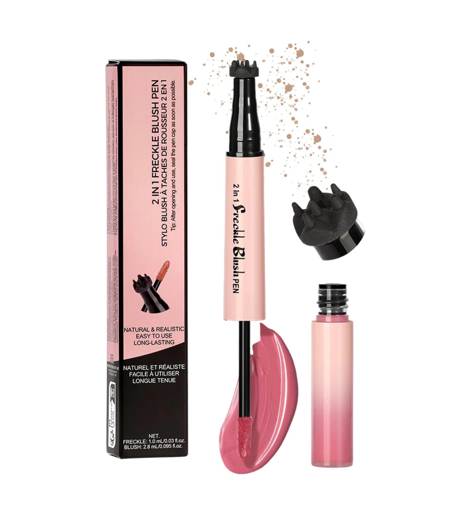  Generisch Cream Blush Stick - Sweat-resistant cheek cosmetic - Double-sided tinted face pencil - For women and friends - For birthday parties - Dates - Photography - Buy Online on GoSupps.com