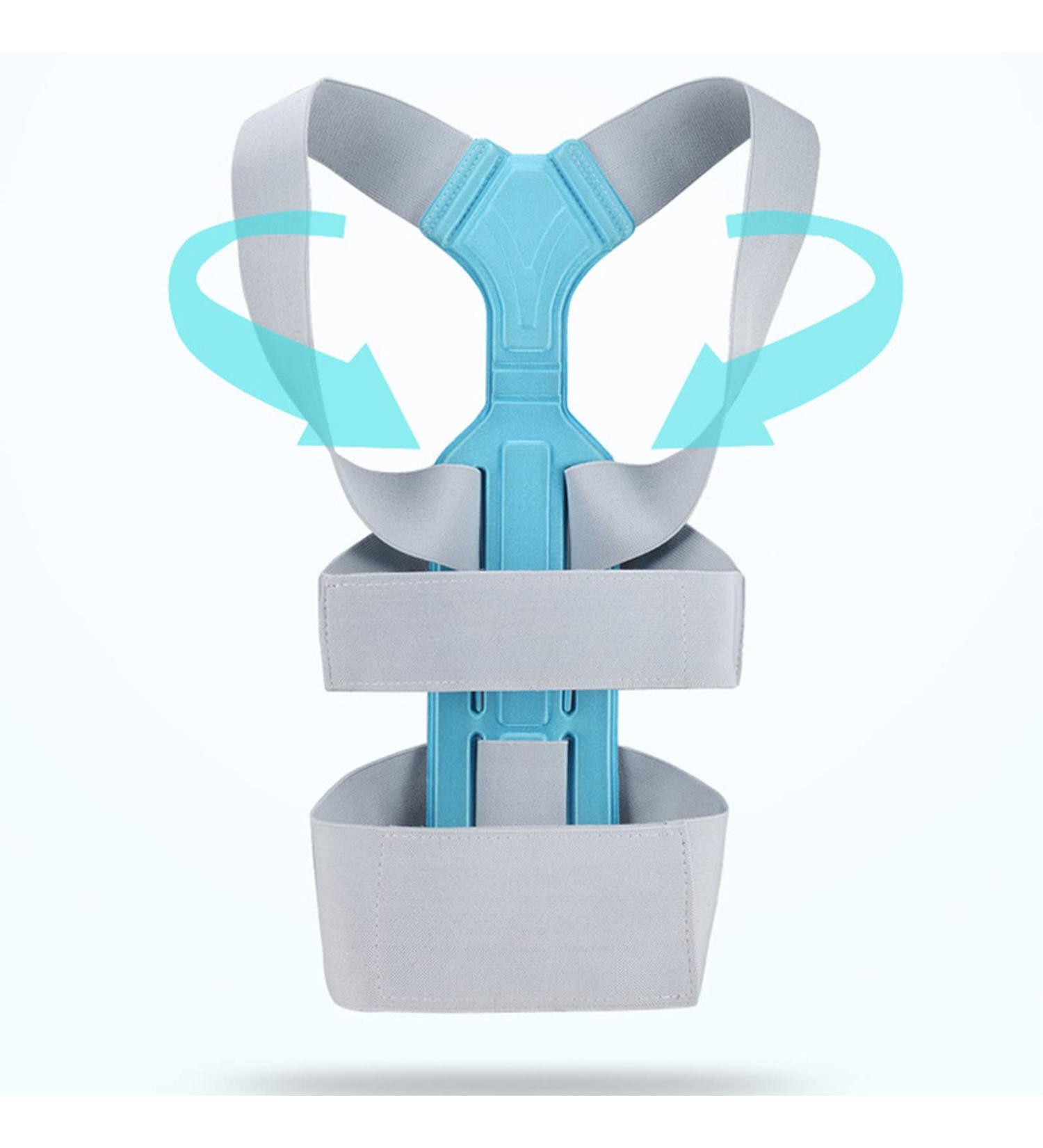 Buy HURRISE Updated Posture Corrector Adjustable Upper Back Brace for Pain Relief & Clavicle Support | Comfortable Neck & Shoulder Straightener (L) - Ships Worldwide - Buy Online on GoSupps.com