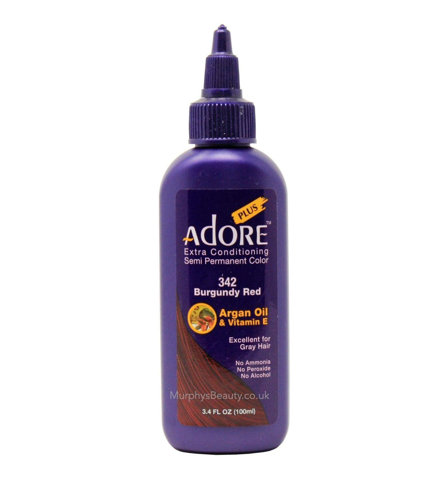 Adore Plus #342 BURGANDY RED 3.4 FL OZ