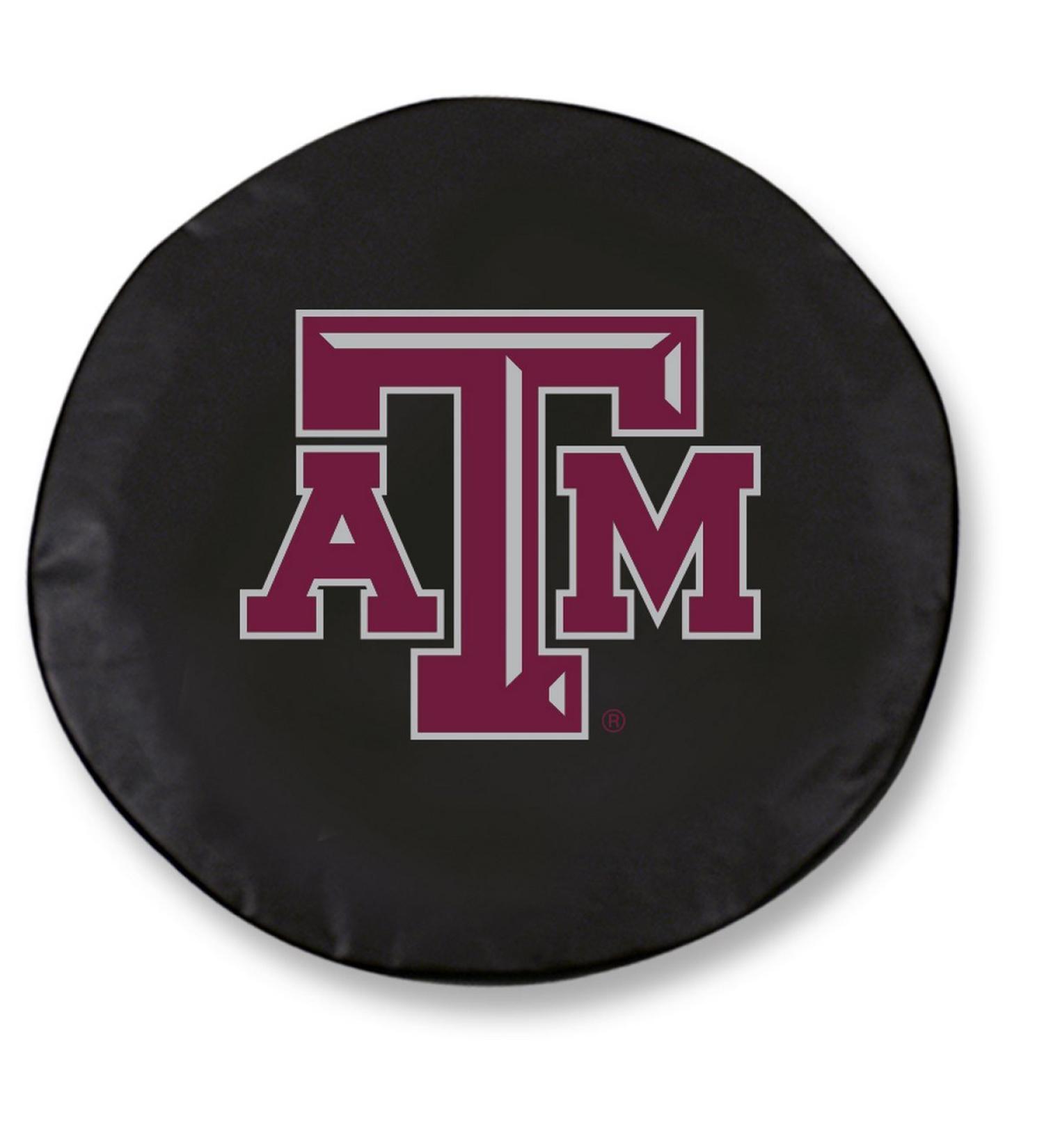 NCAA Texas A&M Aggies Black Tire Cover 29x8 - Officially Licensed - Buy Online on GoSupps.com