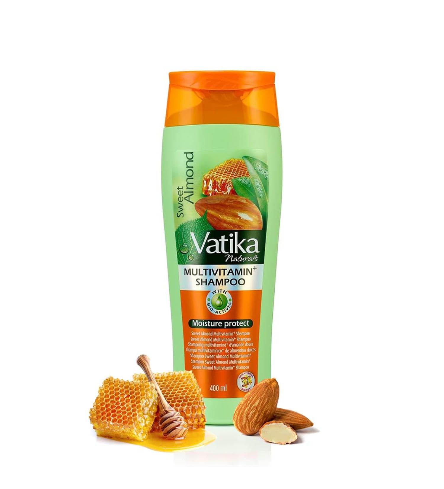  Vatika Naturals Vatika Naturals MutiVit+ Almond Shampoo 400ml - Buy Online on GoSupps.com