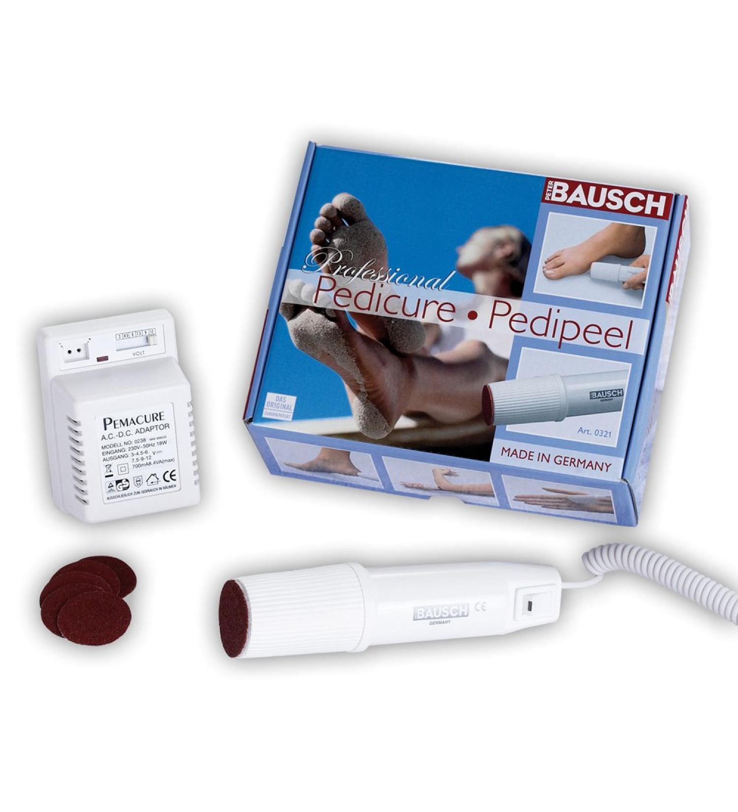 Buy Bausch 0321 Corneal Loaf Pedipe - Effective Pain-Free Foot Care with 6 Grinding Wheels for Diabetic & Sensitive Skin - Buy Online on GoSupps.com