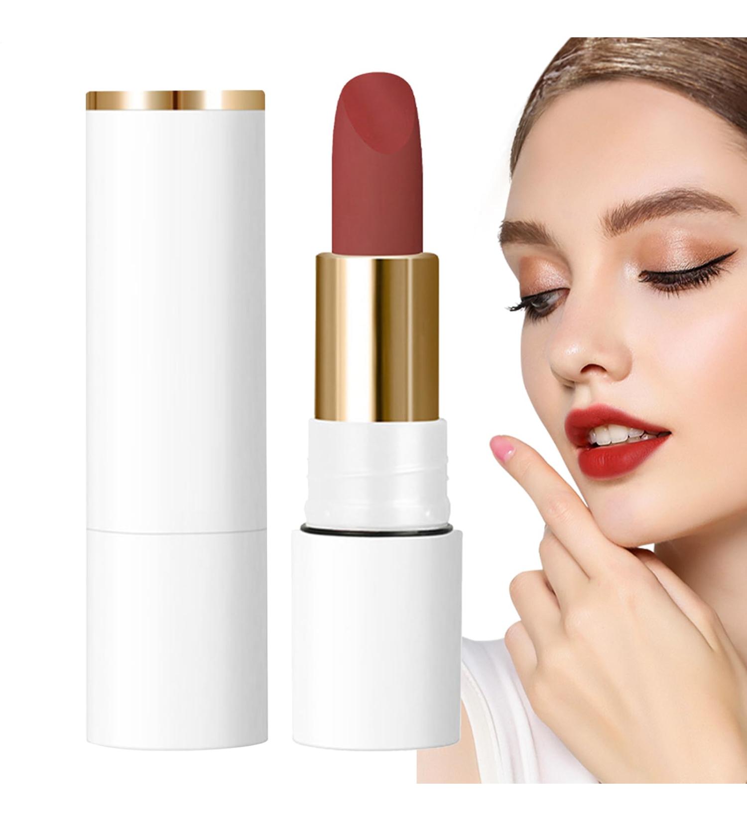 Matte Lipstick Tinted Lip Gloss Non-Transferable Moisture-Resistant Colour for Evening Event Dance Beauty Lovers Creative Stylists Girls Women - Buy Online on GoSupps.com