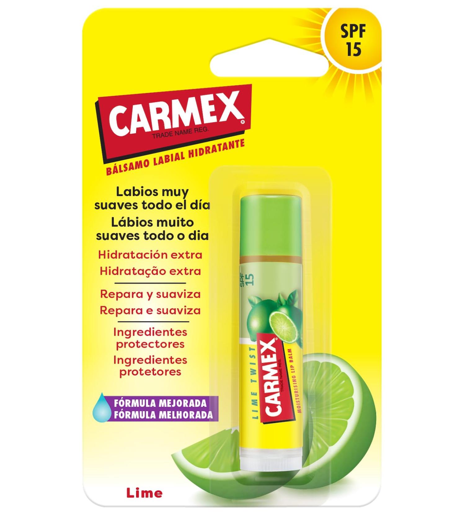 Carmex Lime Lip Balm Stick - Protect & Hydrate - 1 Piece (1 Pack) - International Shipping Available - Buy Online on GoSupps.com