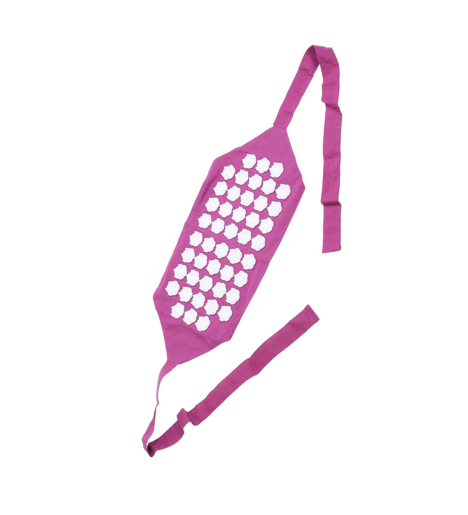 Buy Belt Acupressure Mat - Flower-Shaped Cotton Massage Mat for Stress Relief & Back Pain Relief | International Shipping Available - Buy Online on GoSupps.com