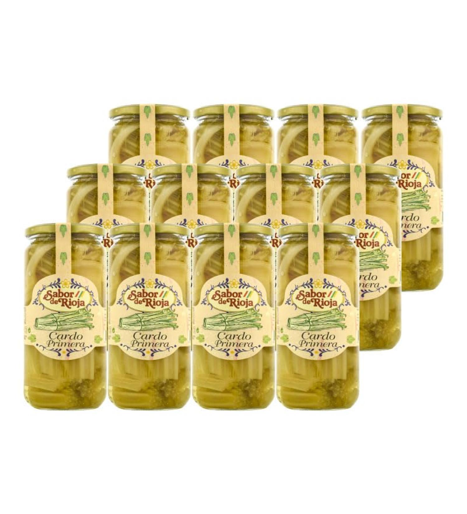  Sabor de Rioja Rioja First Flavor Thistle 660g pack of 12 jars - Buy Online on GoSupps.com
