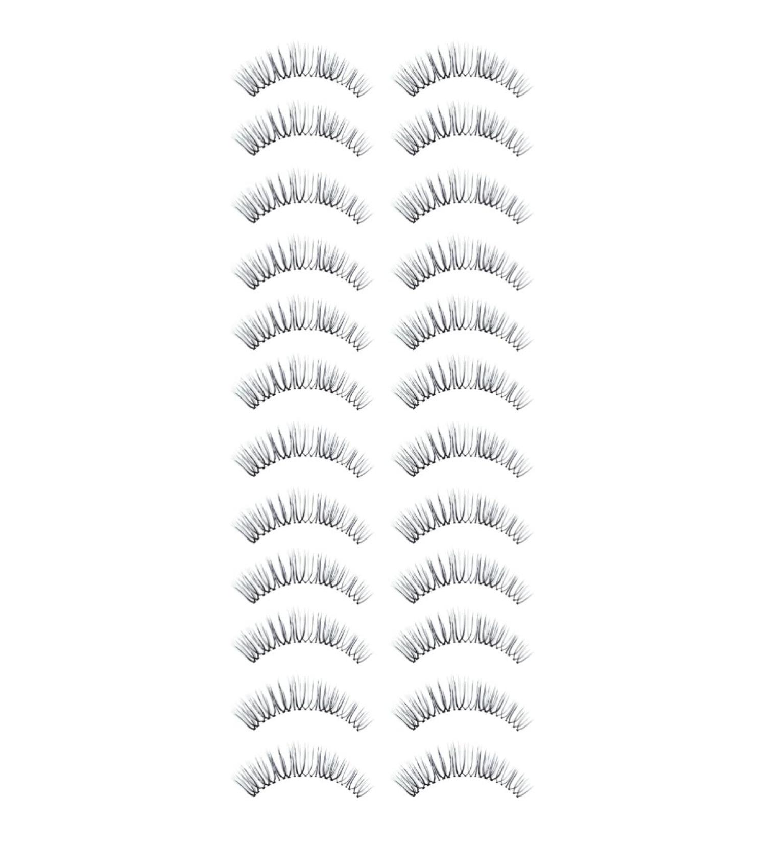 Angoily 12 Pairs Natural Magnetic Eyelashes - Long & Cat Eye Fake Lashes for a Natural Look | International Shipping - Buy Online on GoSupps.com