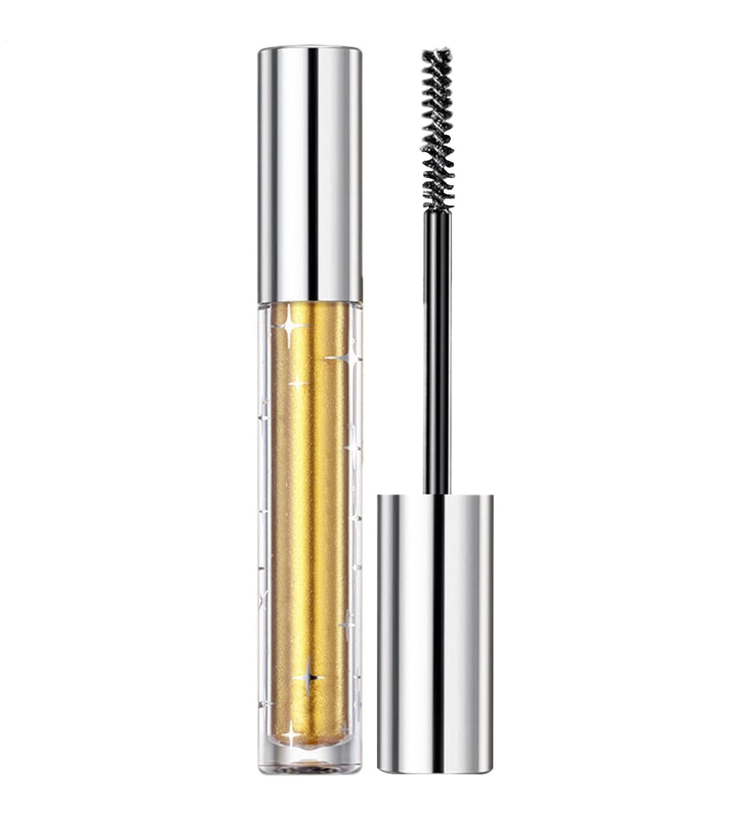  Esncddym Glitter mascara for eyelashes shimmering makeup mascara smudge-proof shimmering eyelash mascara for girls sparkling glitter mascara for makeup shows  - Buy Online on GoSupps.com