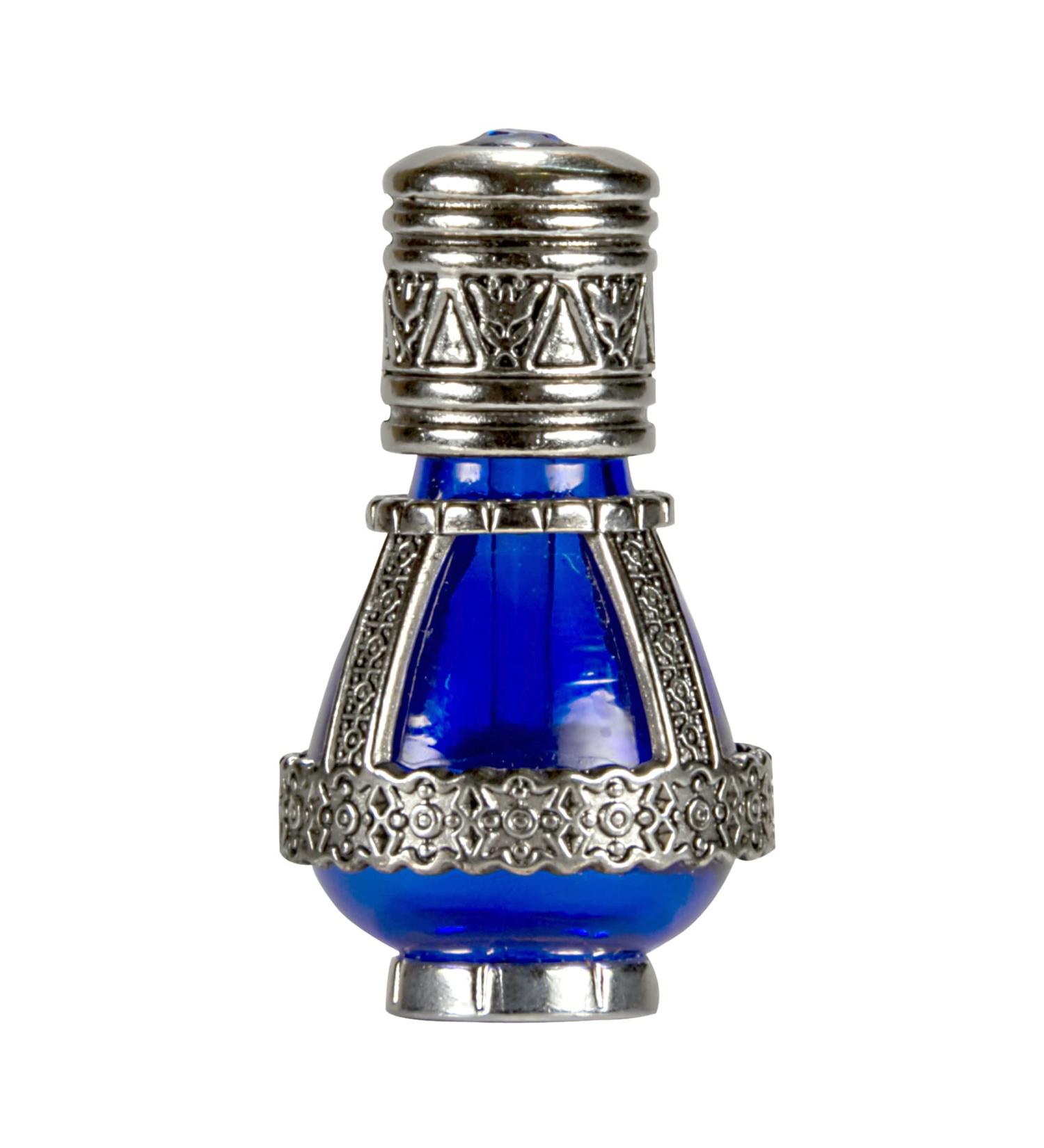 Pomegranate Anointing Prayer Oil - Natural Joyfulness in Cobalt Glass Vial | 0.24oz | International Shipping Available - Buy Online on GoSupps.com