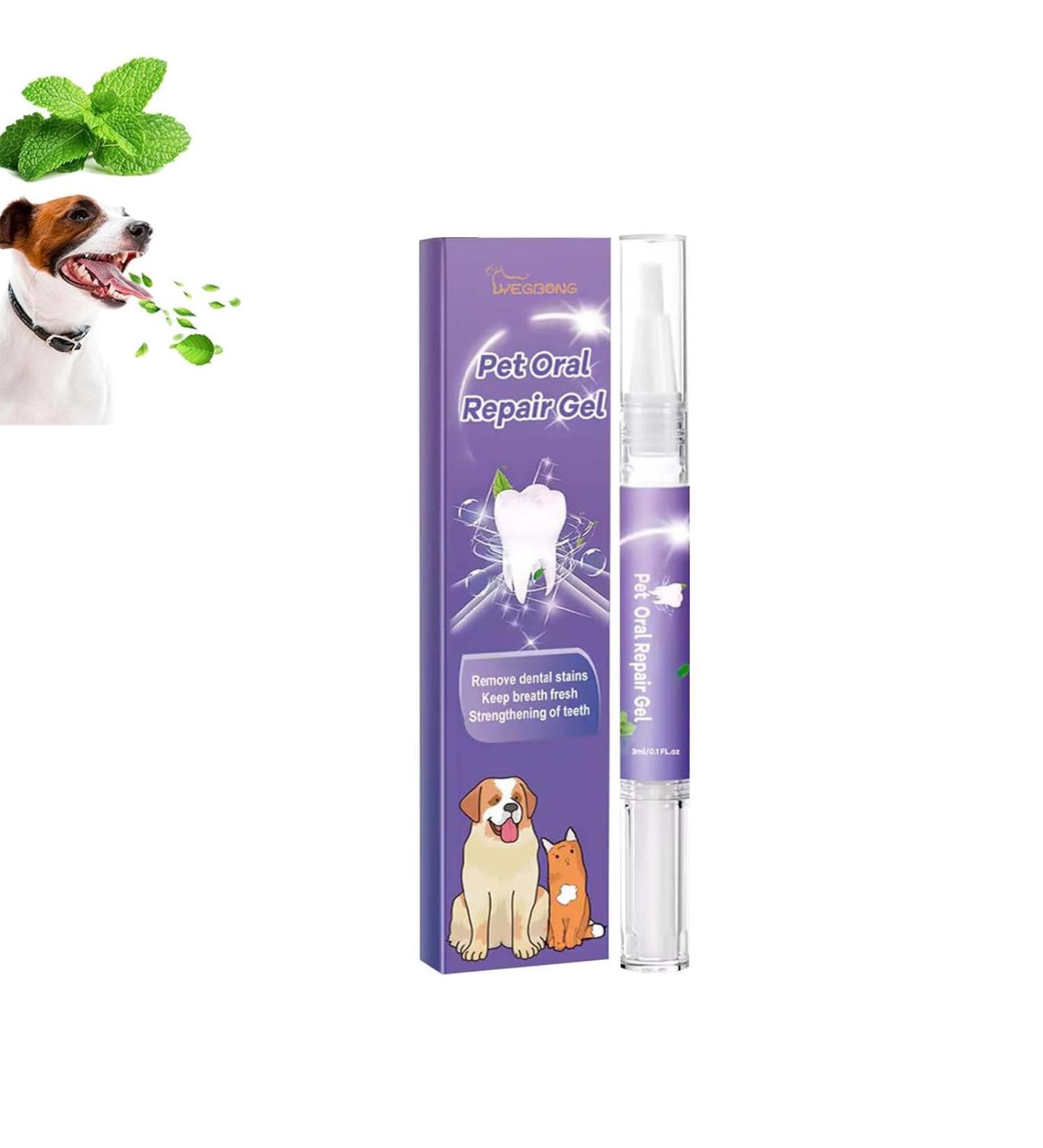 Cvreoz Pet Oral Care Gel Cvreoz Pet Oral Restoration Whitening Gel Cvreoz Pet Oral Restoration Whitening Gel Removes Bad Breath ... - Buy Online on GoSupps.com