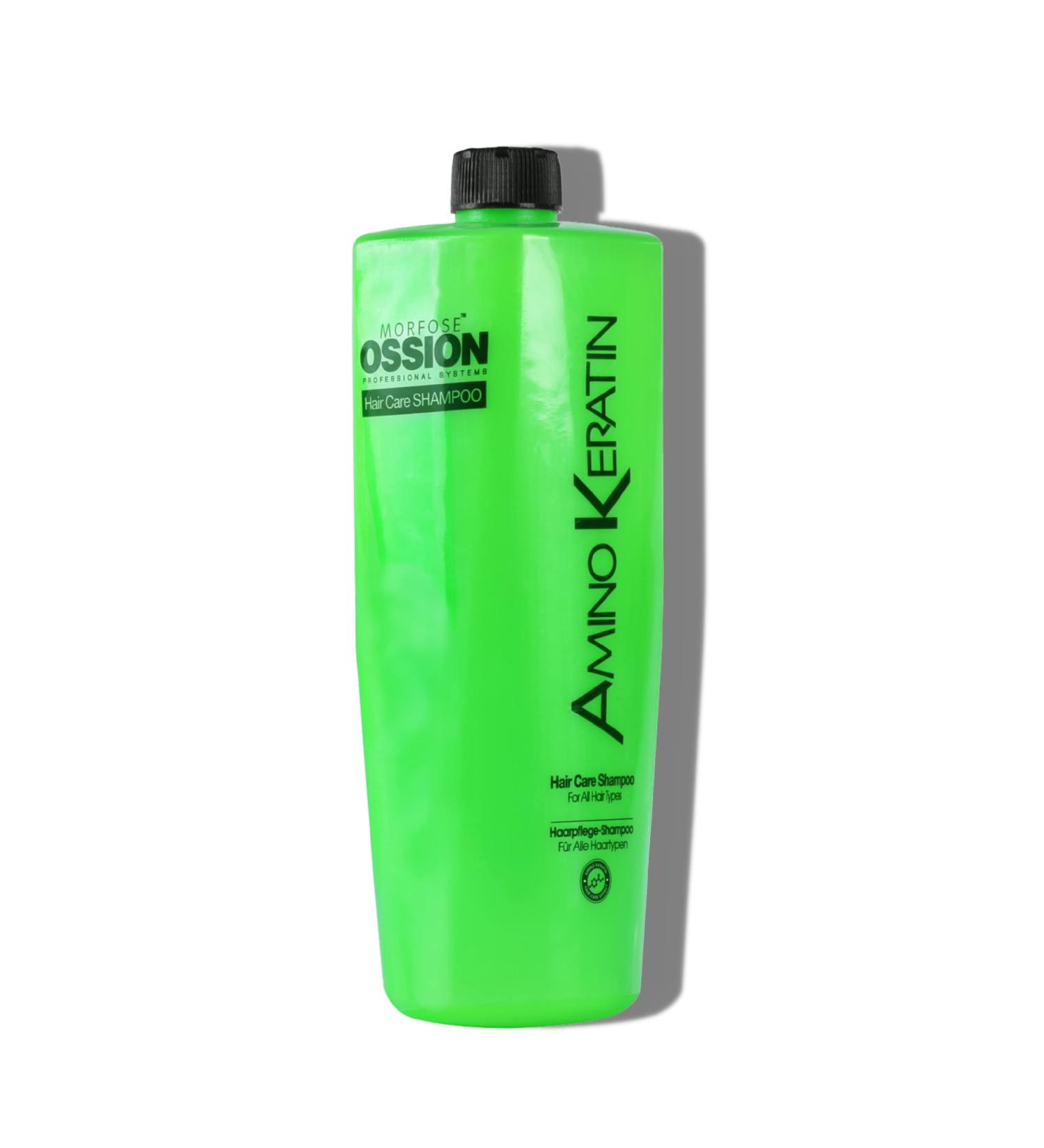 Morfose Amino Keratin Shampoo 800ml | Restore Shine & Volume | Protect & Reduce Hair Fall | For Dull Dry & Damaged Hair - International Shipping Available - Buy Online on GoSupps.com