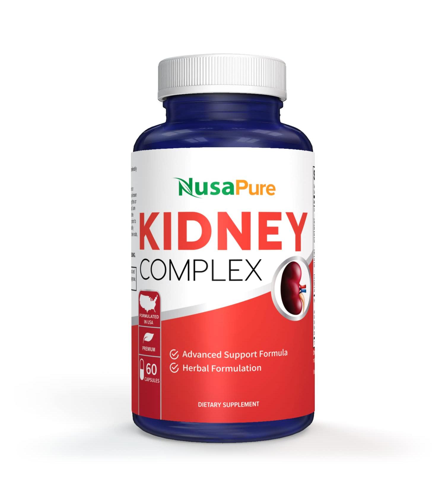 NusaPure Kidney Complex (Vegetarian) 60 Caps - Support Kidney Health Naturally - Buy Online on GoSupps.com