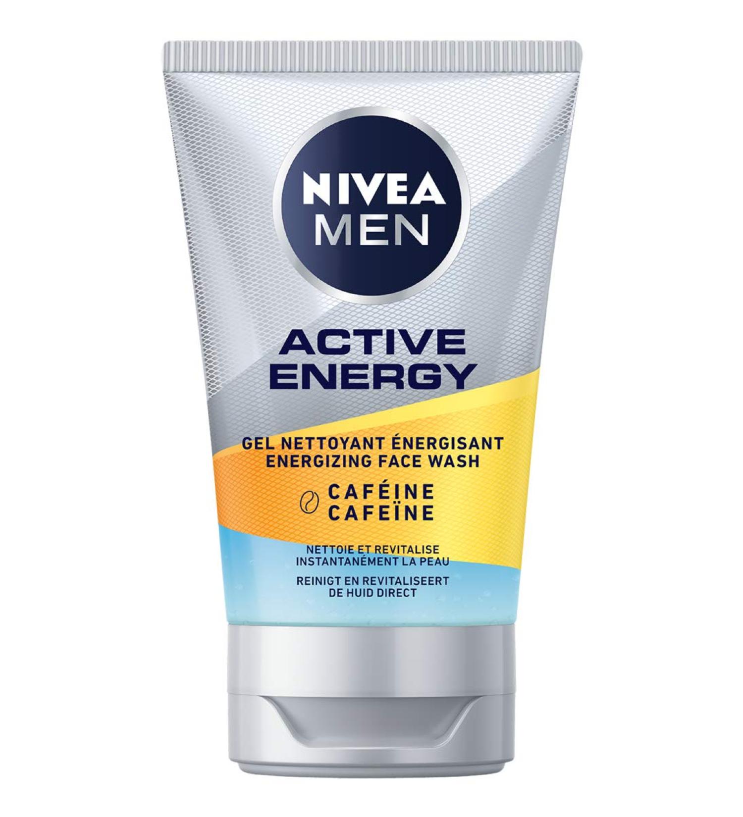 Nivea Face Wash Active Energy 100 ml - Buy Online on GoSupps.com