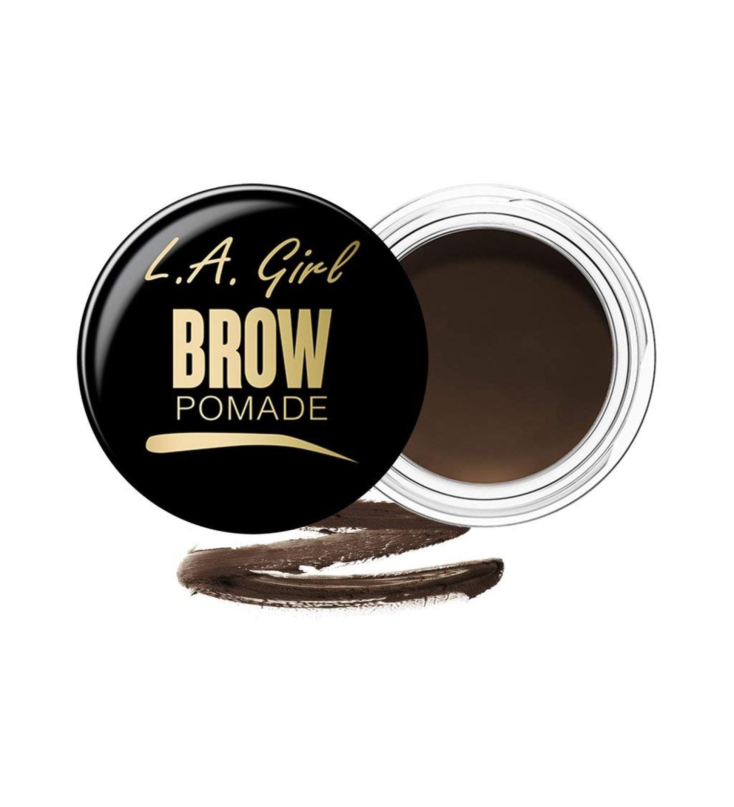 L.A. Girl Brow Pomade Dark Brown 0.11 oz - Define and Fill Brows with Precision - Buy Online on GoSupps.com