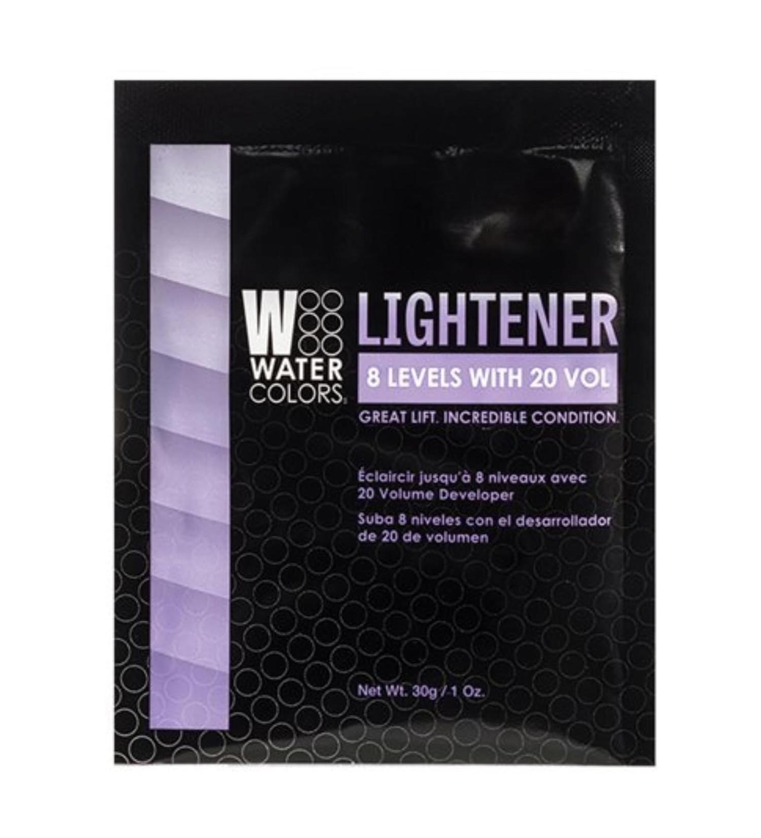 Watercolors Lightener - 8 Levels Lift Hair Bleach & Conditioning Dye Maintenance (1 oz Packette - Buy Online on GoSupps.com