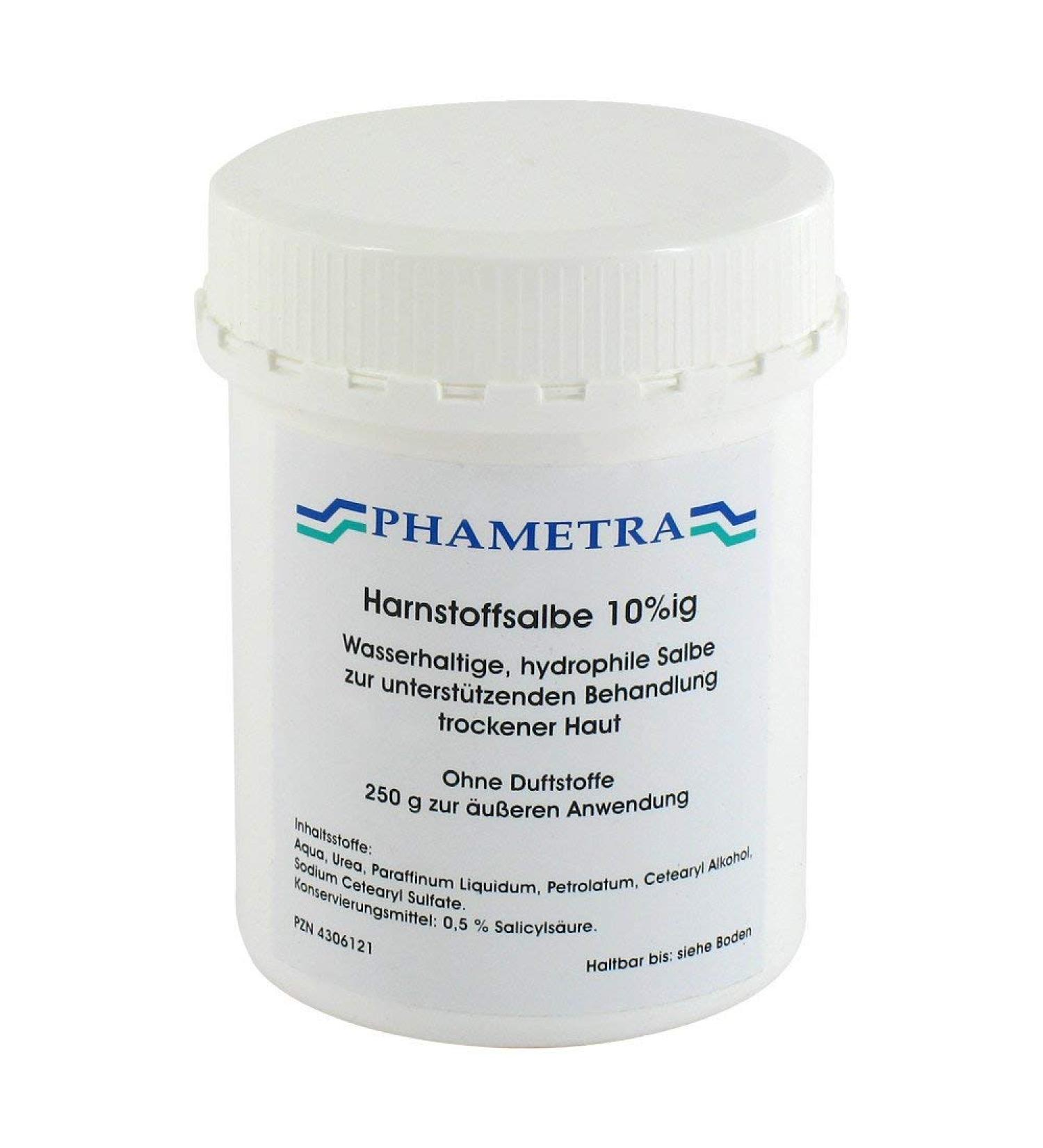 Using ointment 10% 250 g