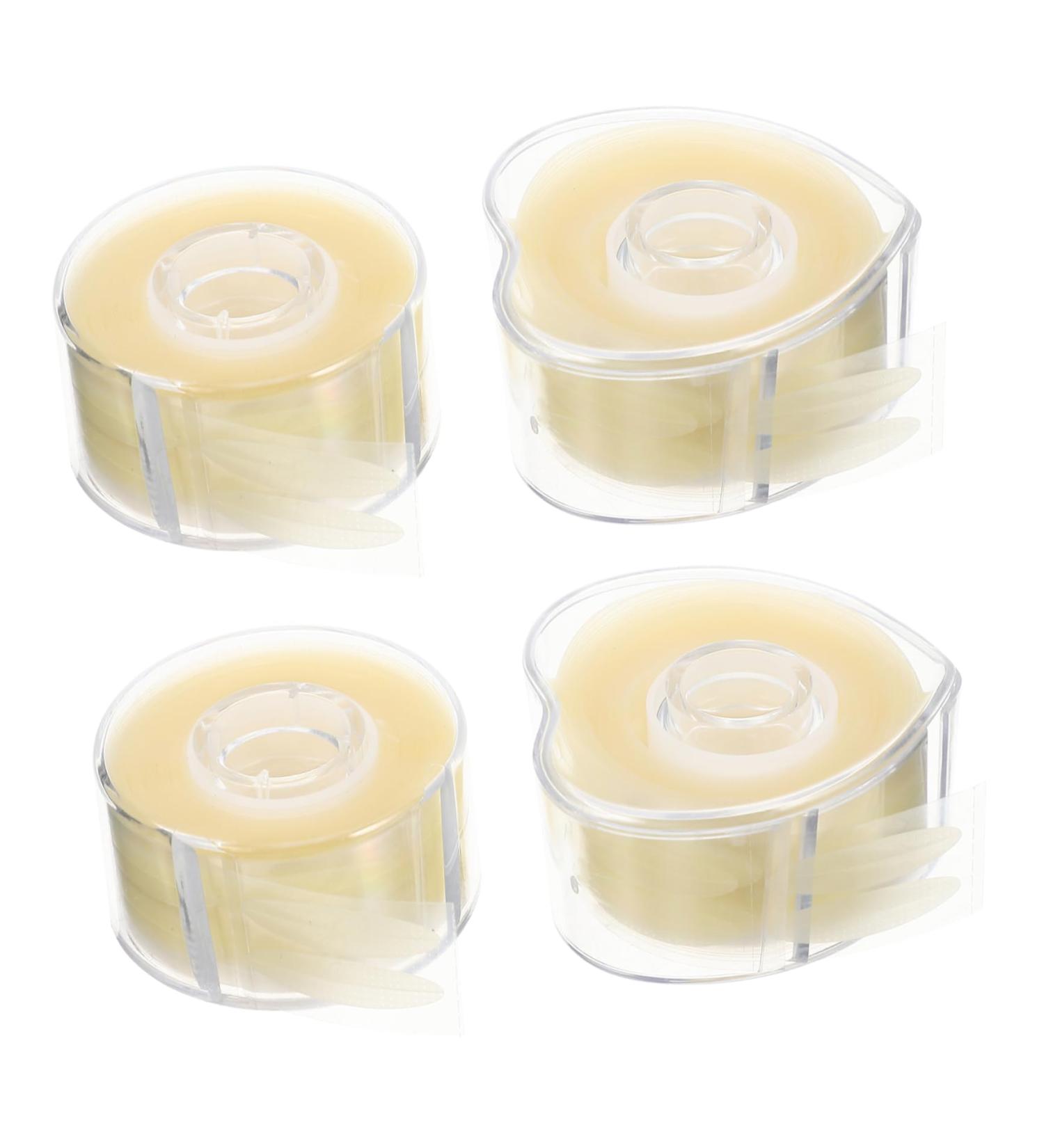 DOITOOL Fake Eyelid Tape 4 Rolls Double Eyelid Stickers Eye Shaping Makeup Supplies Double Eyelid Tape Fake Eyelashes Woman - Buy Online on GoSupps.com