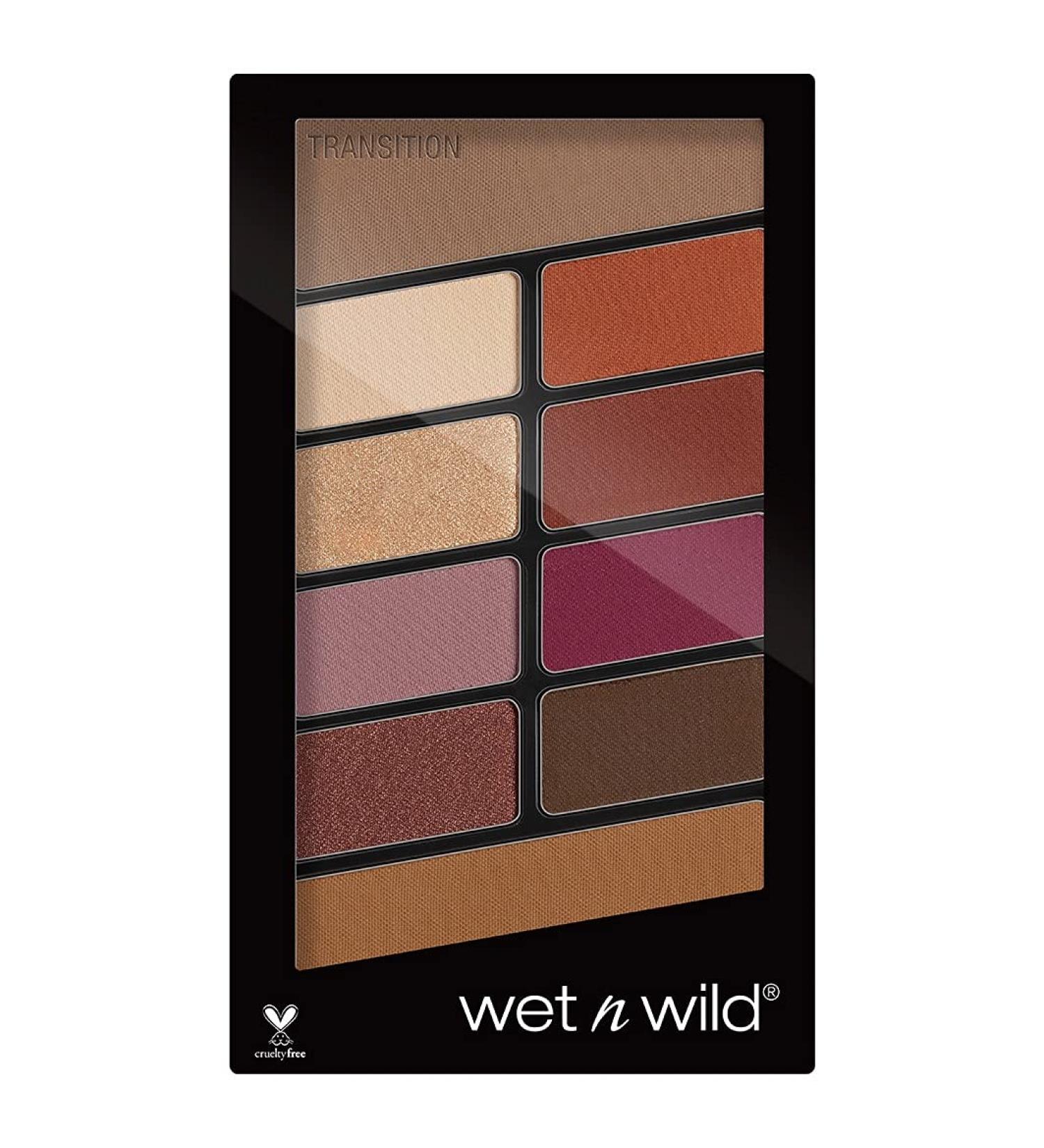 Wet n Wild Color Icon 10-Pan Eyeshadow Palette - Ros in the Air | 10 Shades of Shimmer & Matte | Vegan & Easy to Blend for Day & Evening Looks - Buy Online on GoSupps.com