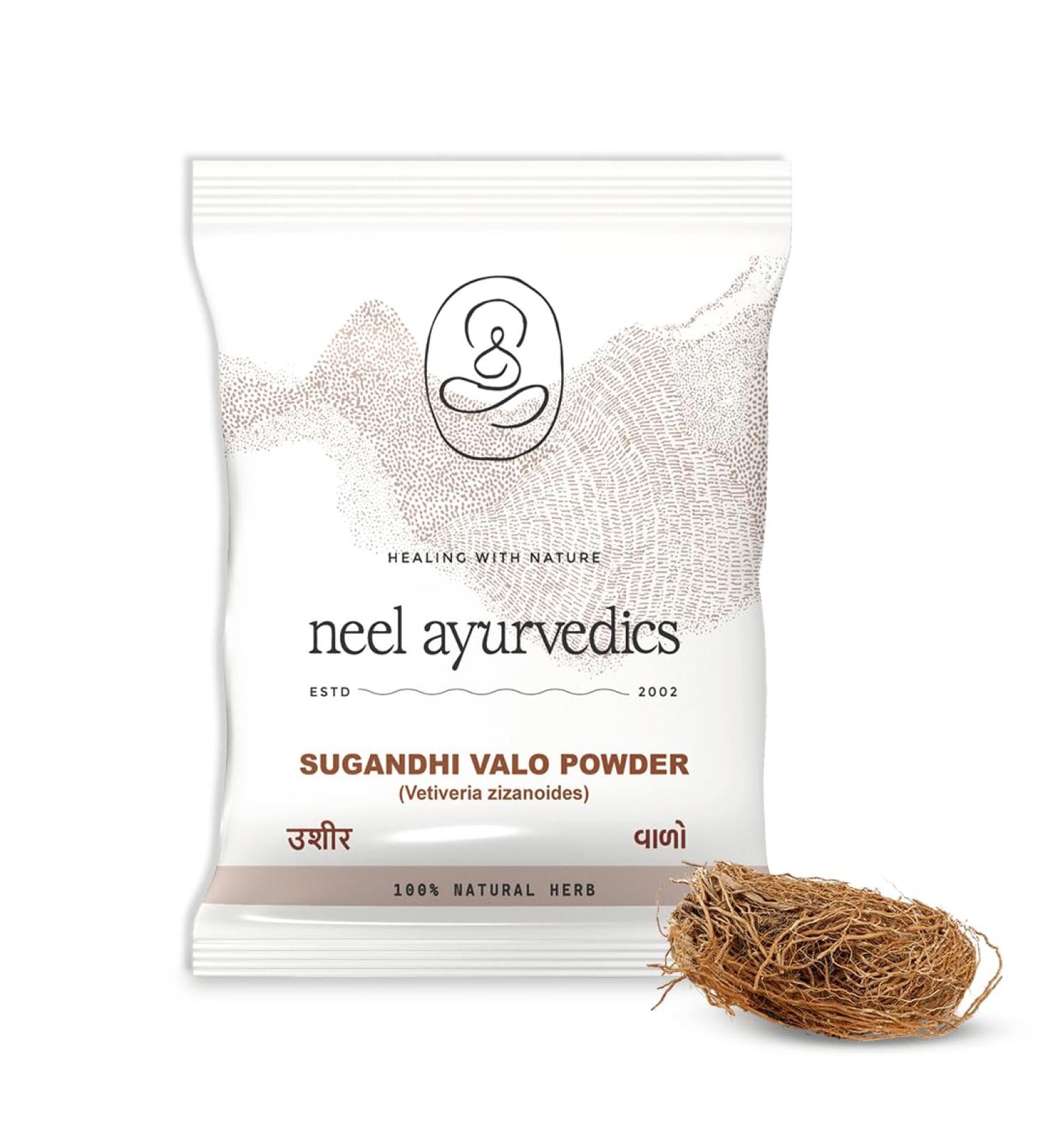  Neel Ayurvedics Neel Ayurvedics Sugandhi Valo Powder - 300 GM - Buy Online on GoSupps.com