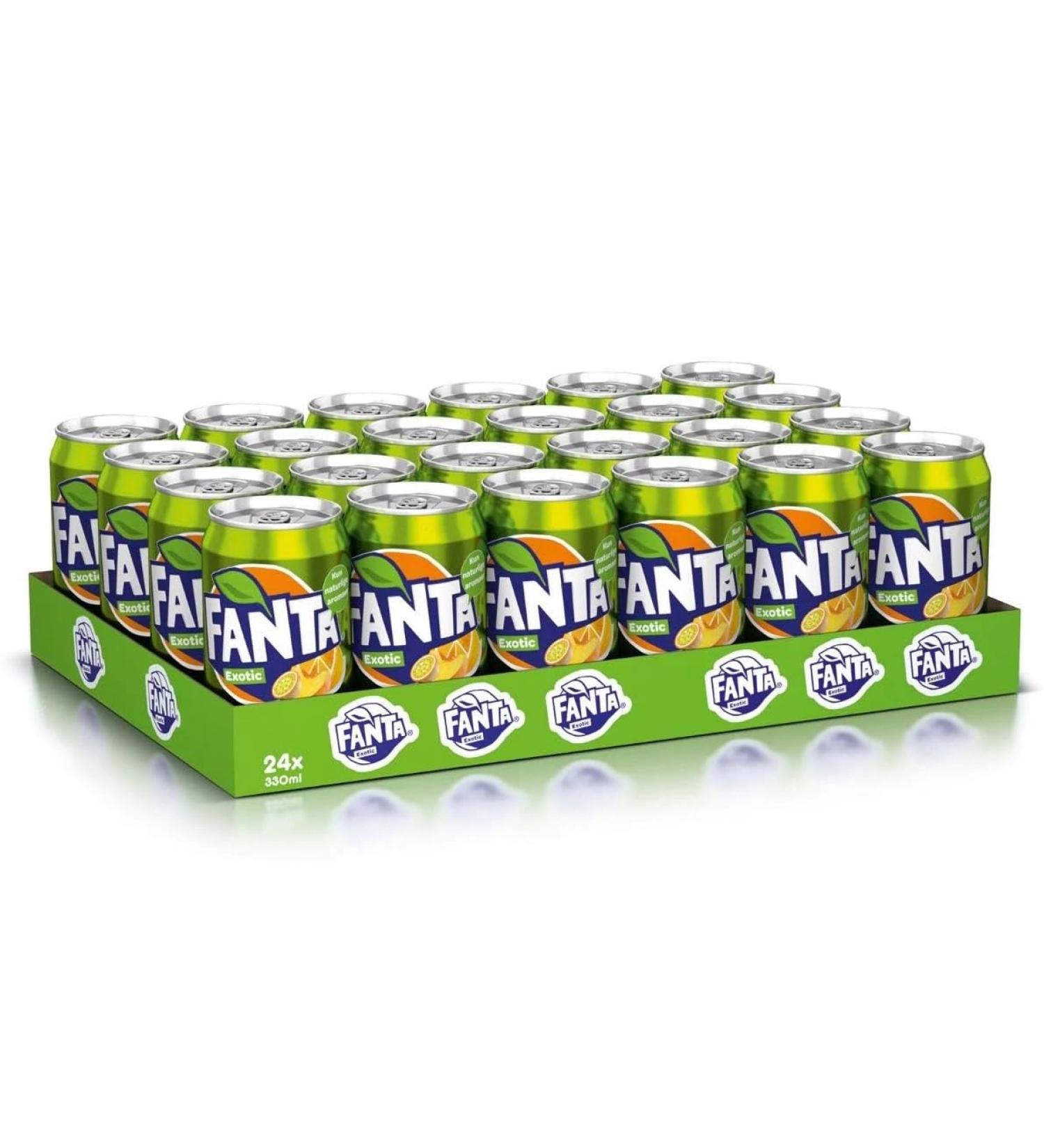  Italian Gourmet E.R. 48 x Fanta Exotic 330ml + Polpa Italian Gourmet 400g - Buy Online on GoSupps.com