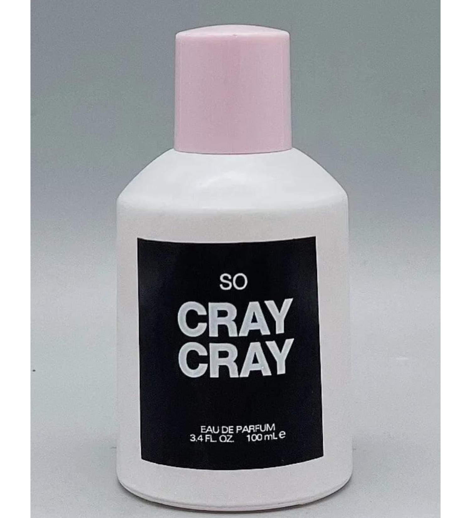 SO CRAY CRAY EAU DE PARFUM SPRAY 3.4 FL OZ WOMENS EDP RARE!!!